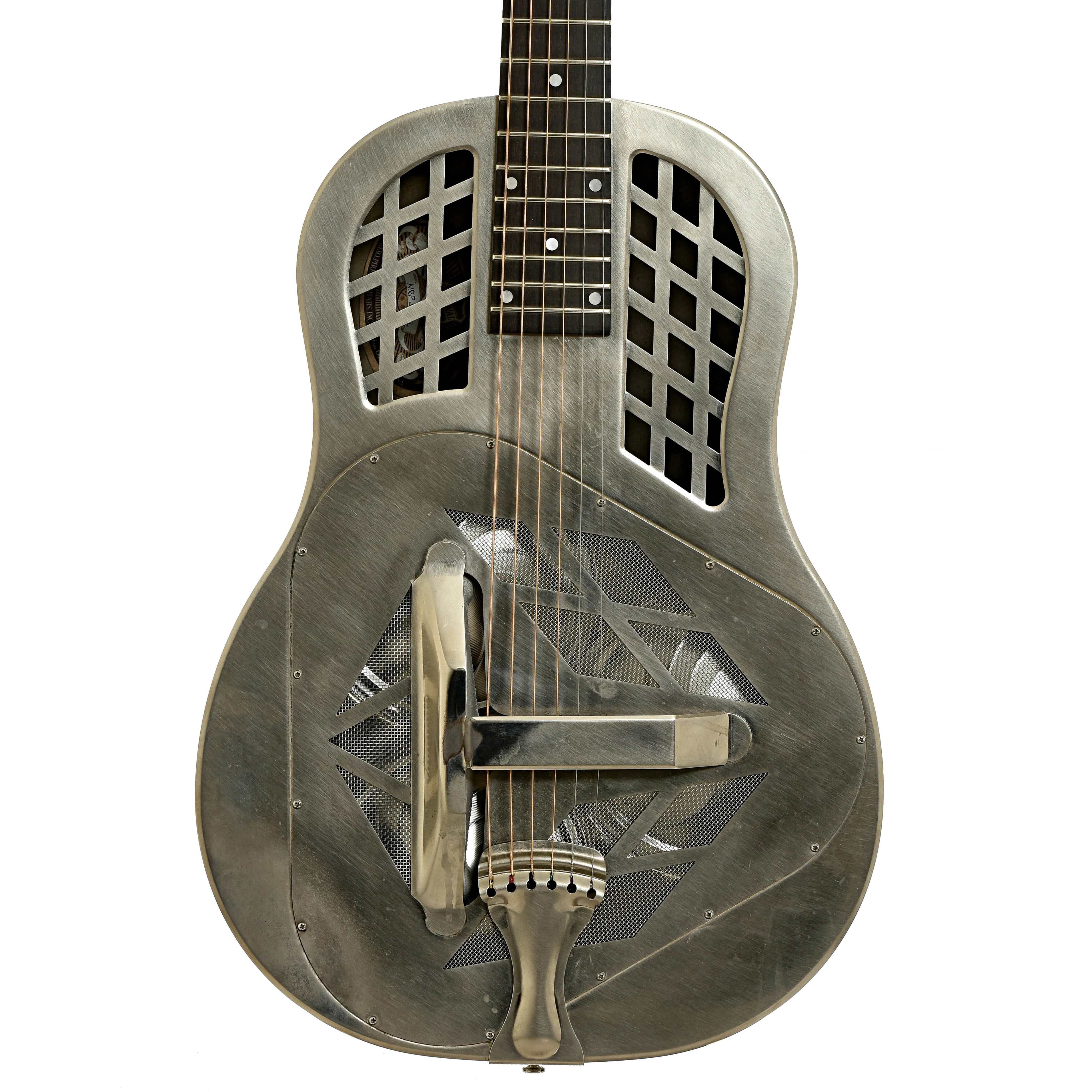 National NRP Steel Tricone Resonator Guitar (2015) - Image 2