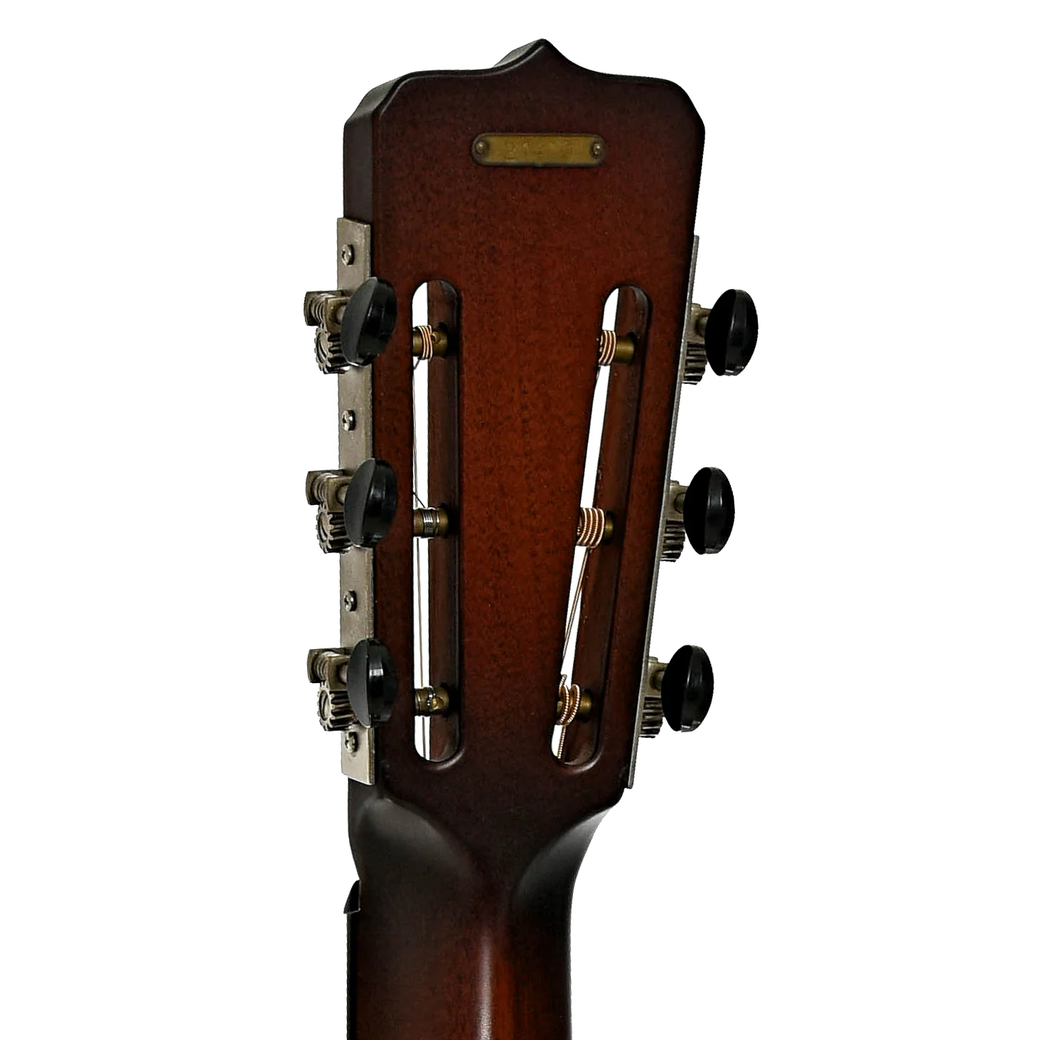 National NRP Tricone Antique Brass Resonator Guitar (2016) - Image 9