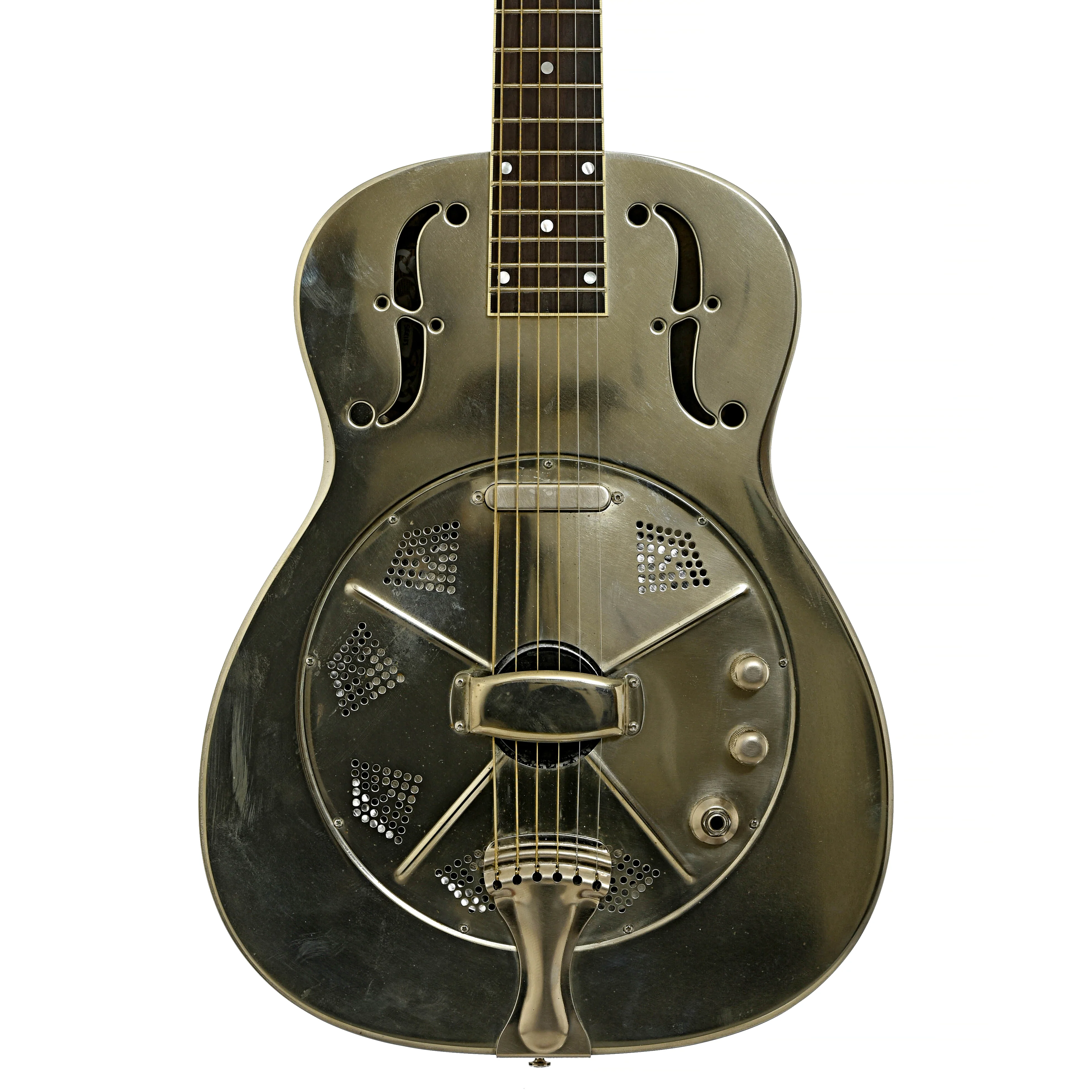 National Raw Series 14-Fret Roundneck Resonator Guitar (2021) - Image 2