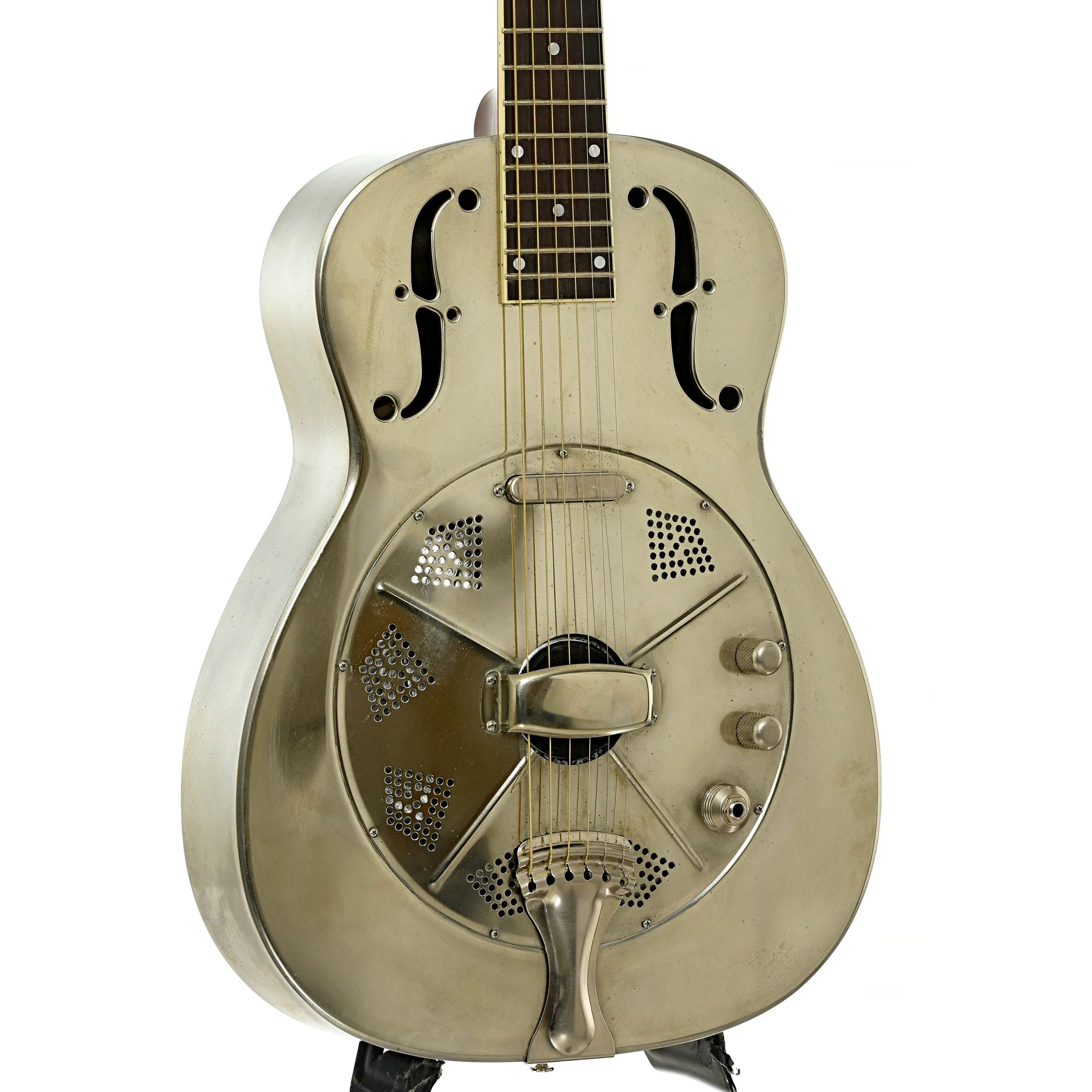 National Raw Series 14-Fret Roundneck Resonator Guitar (2021) - Image 4