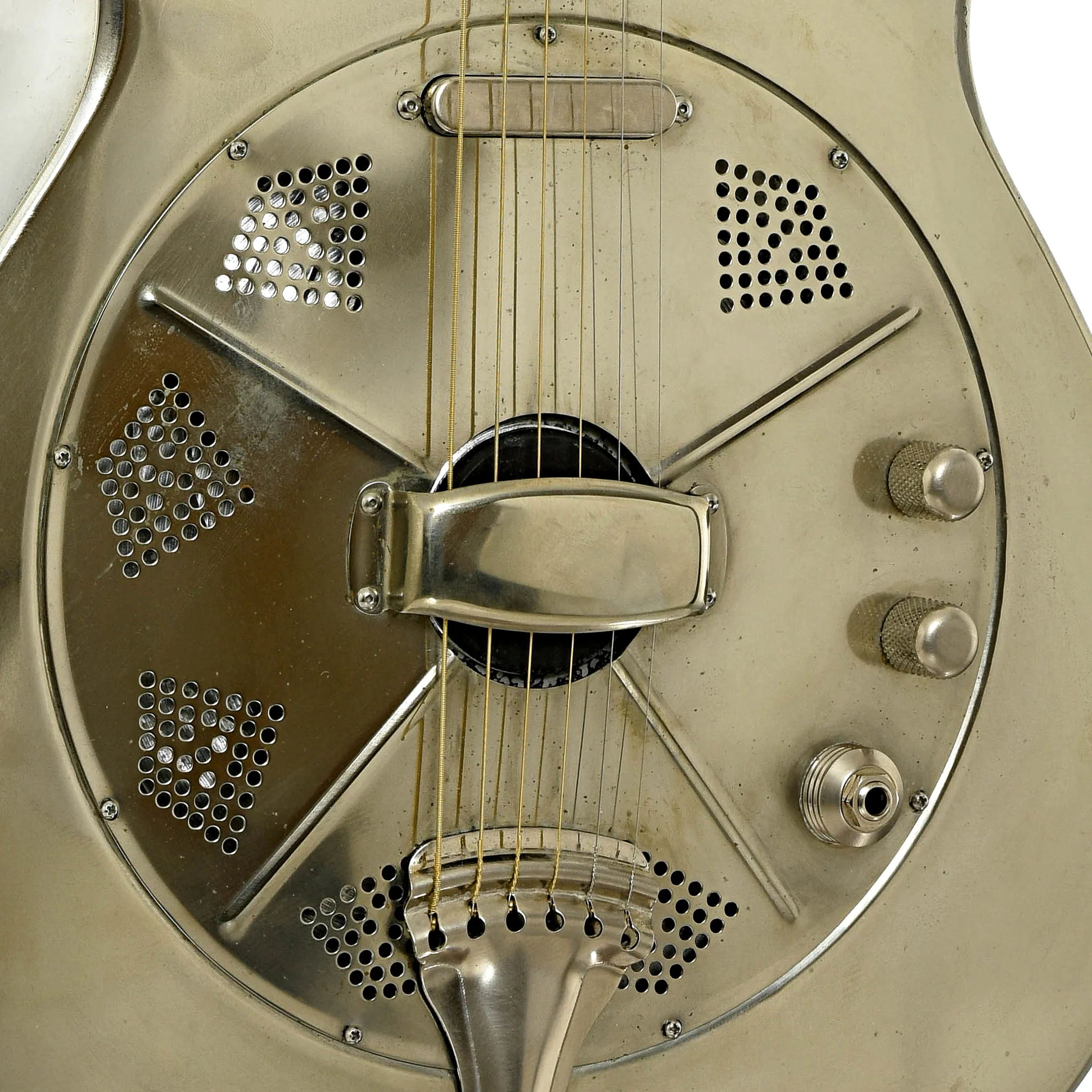 National Raw Series 14-Fret Roundneck Resonator Guitar (2021) - Image 6