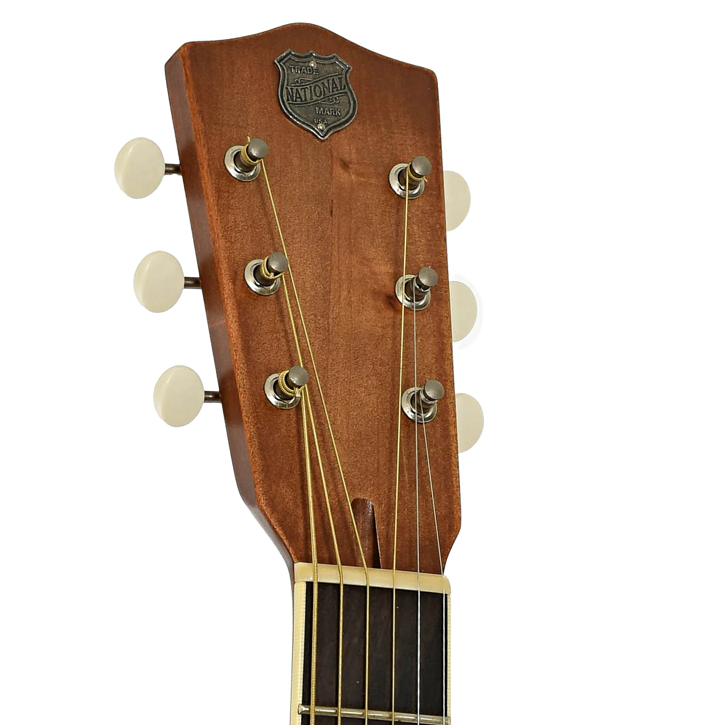 National Raw Series 14-Fret Roundneck Resonator Guitar (2021) - Image 8