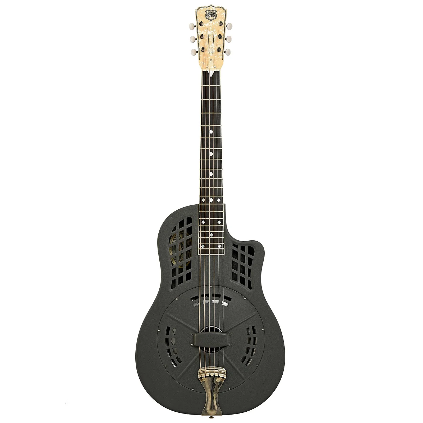 National Reso-Rocket Roundneck Resonator Guitar (2004) - Image 14