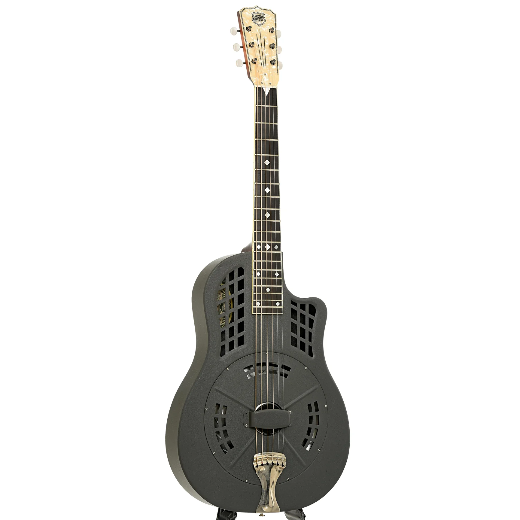 National Reso-Rocket Roundneck Resonator Guitar (2004) - Image 3