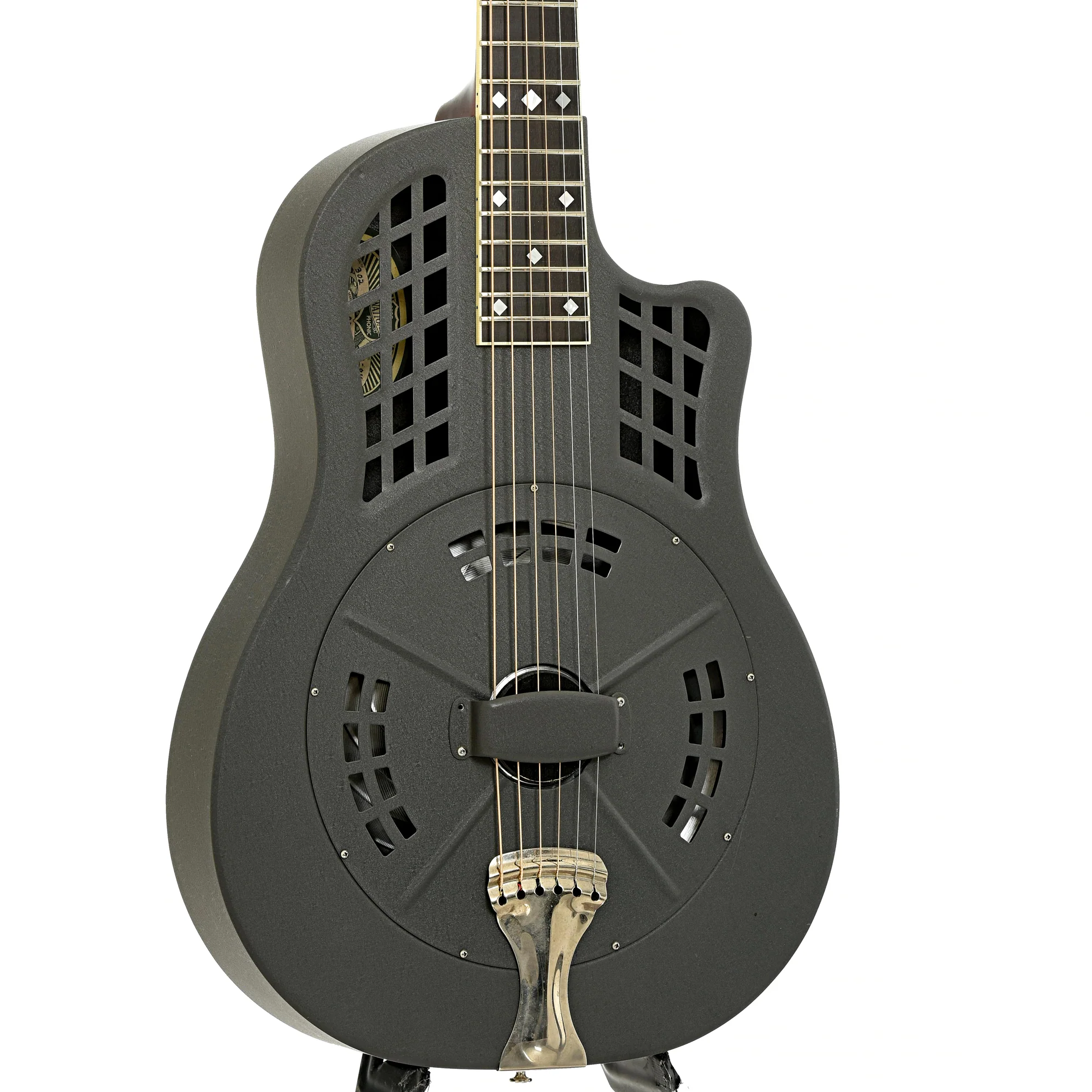 National Reso-Rocket Roundneck Resonator Guitar (2004) - Image 4