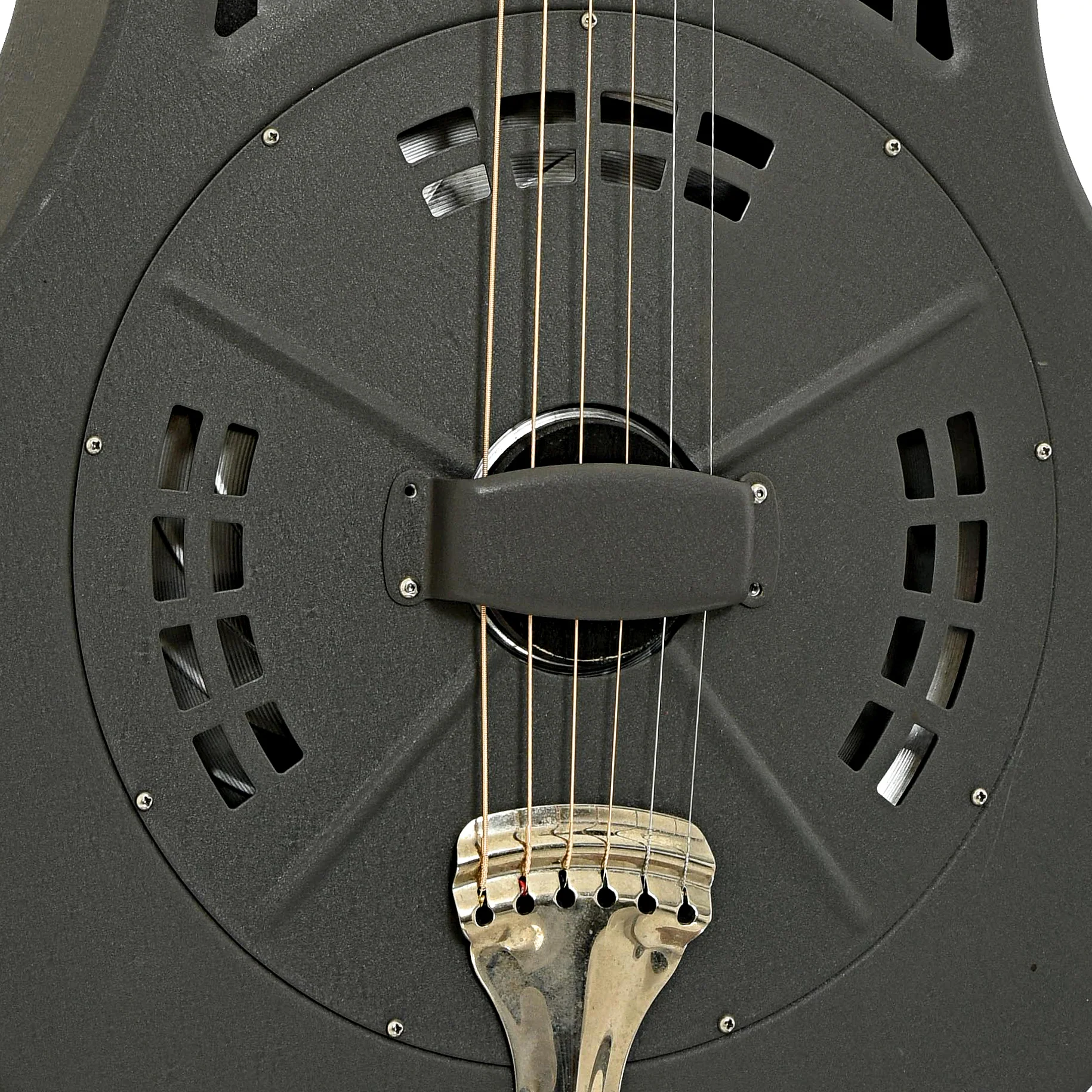 National Reso-Rocket Roundneck Resonator Guitar (2004) - Image 6
