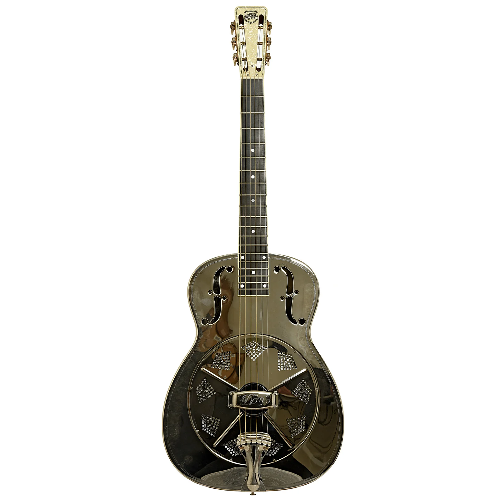 National Style 1 DON Roundneck Resonator Guitar (2009) - Image 14