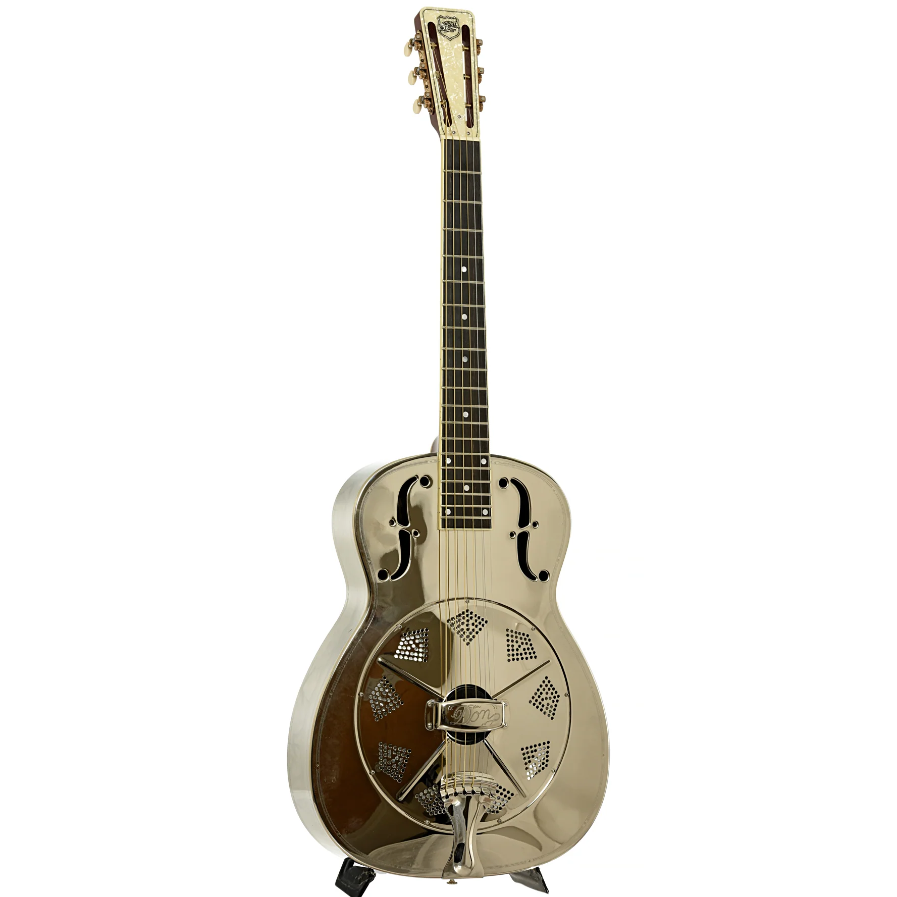 National Style 1 DON Roundneck Resonator Guitar (2009) - Image 3