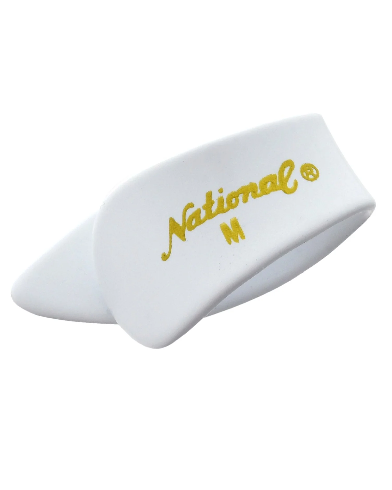 National NP7 Medium Thumbpicks, White - Image 2