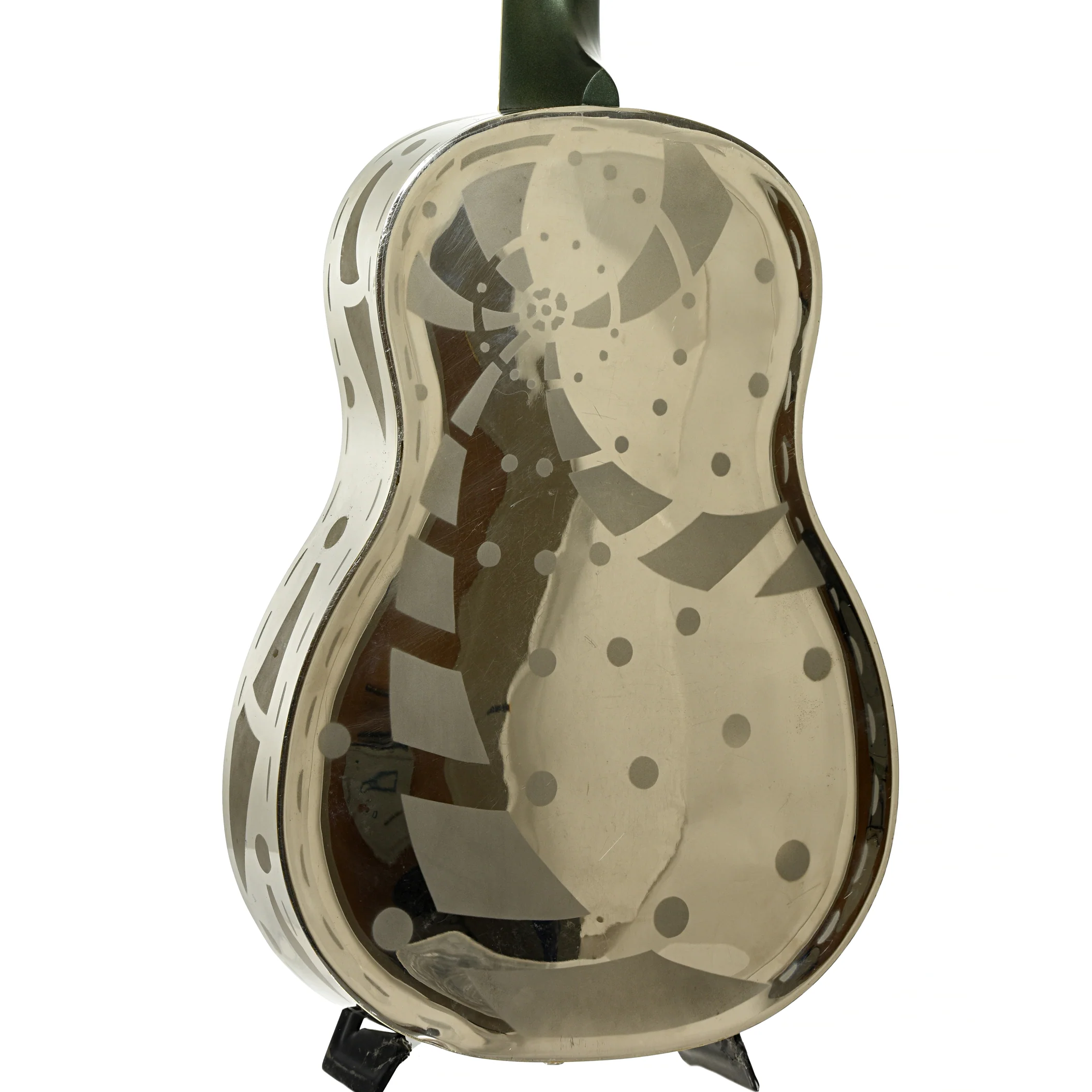 National Tricone Exploding Palm Tree Resonator Guitar (1937) - Image 11