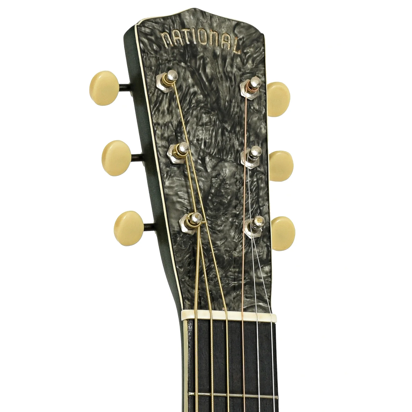 National Tricone Exploding Palm Tree Resonator Guitar (1937) - Image 8