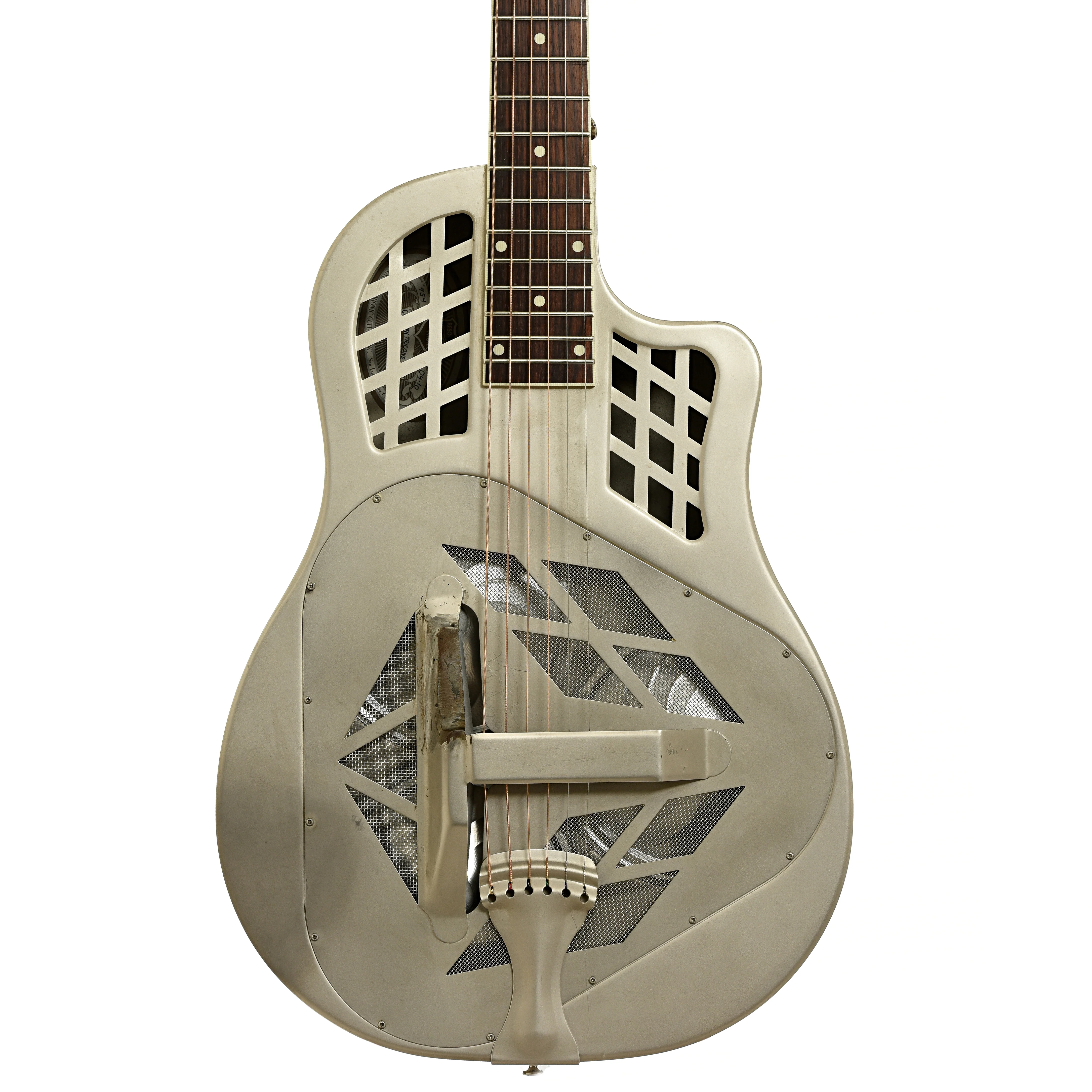 National Vintage Steel Tricone Cutaway Resonator Guitar (2010) - Image 2