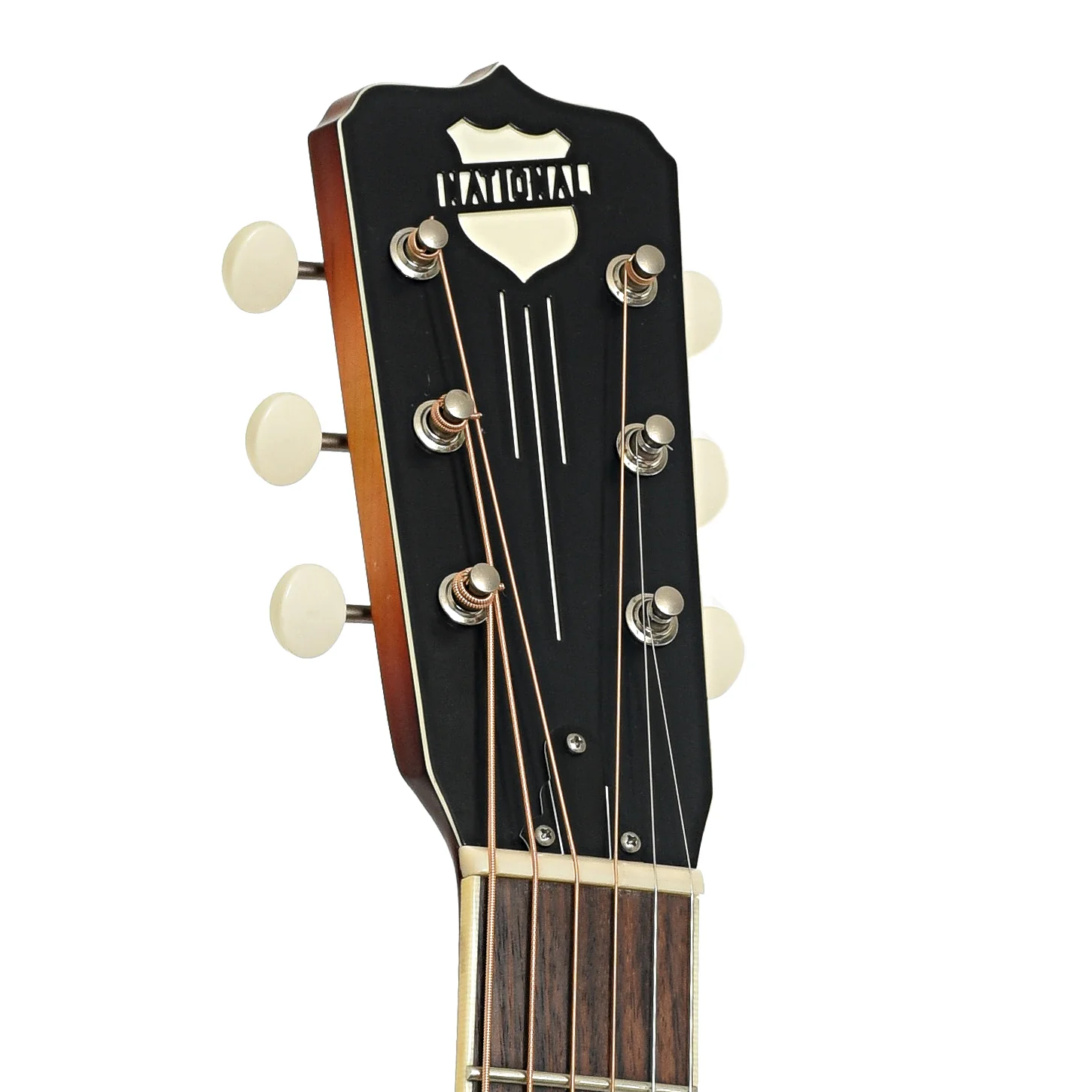 National Vintage Steel Tricone Cutaway Resonator Guitar (2010) - Image 8