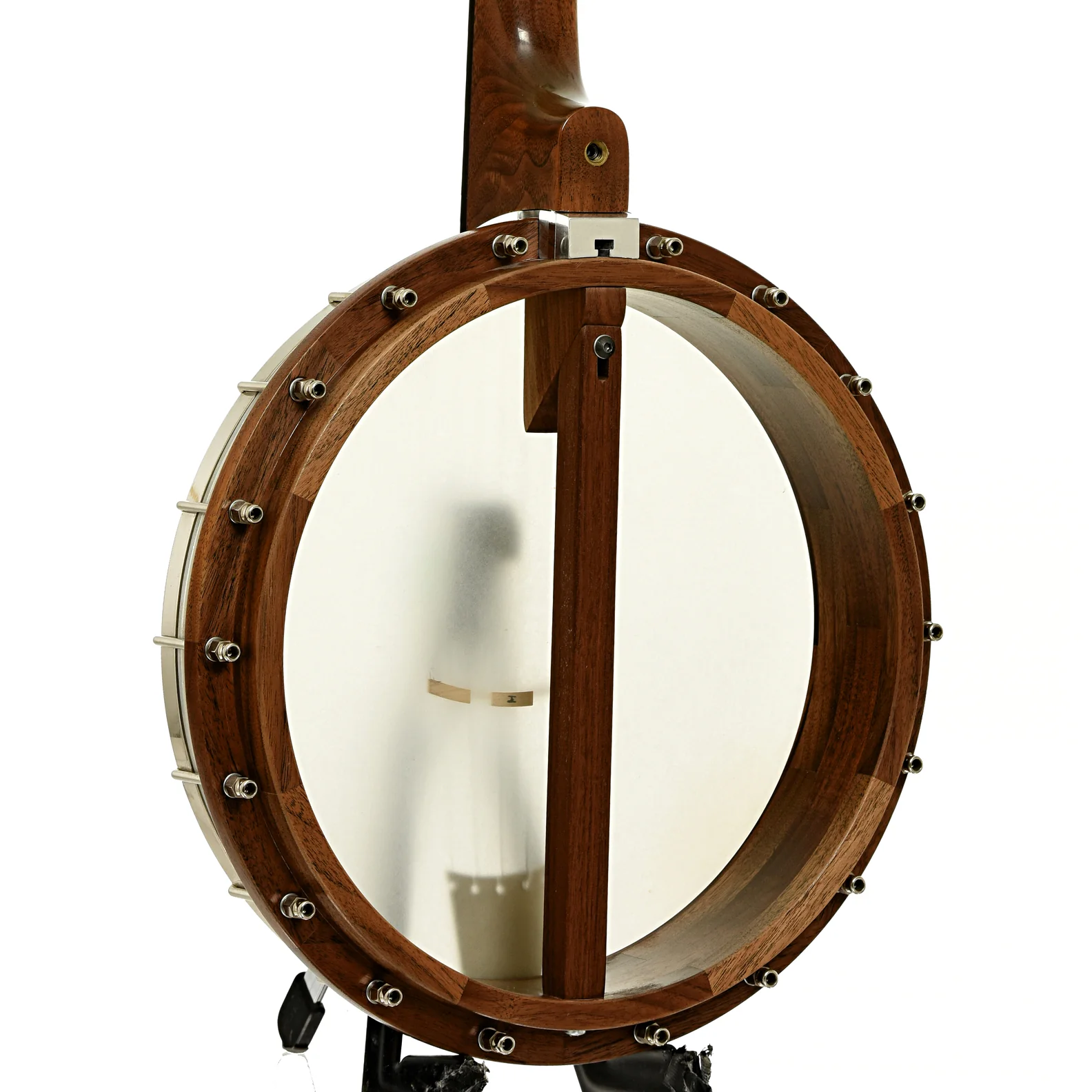 Nechville Atlas 12" Walnut Open Back Banjo (c.2016) - Image 12