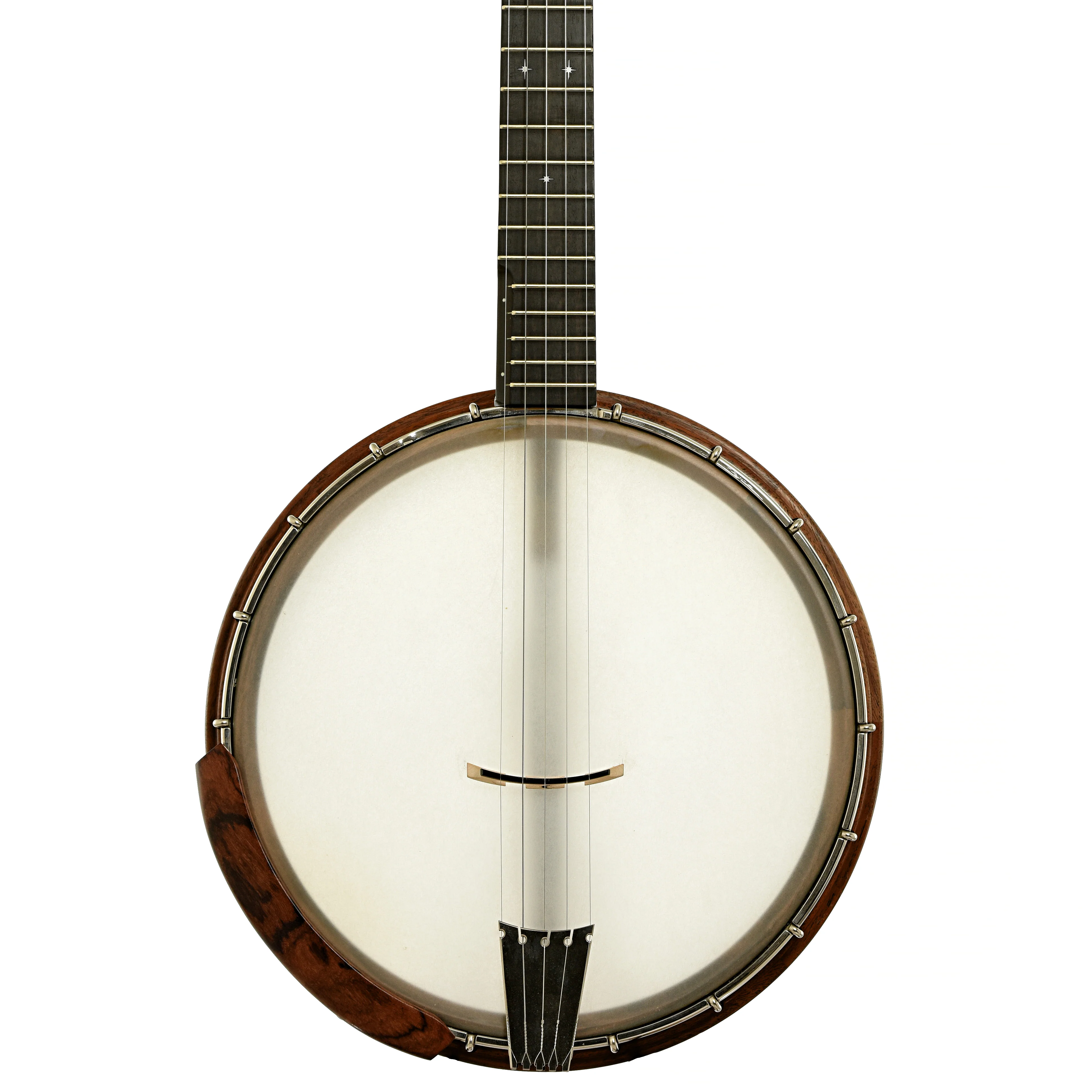 Nechville Atlas 12" Walnut Open Back Banjo (c.2016) - Image 4