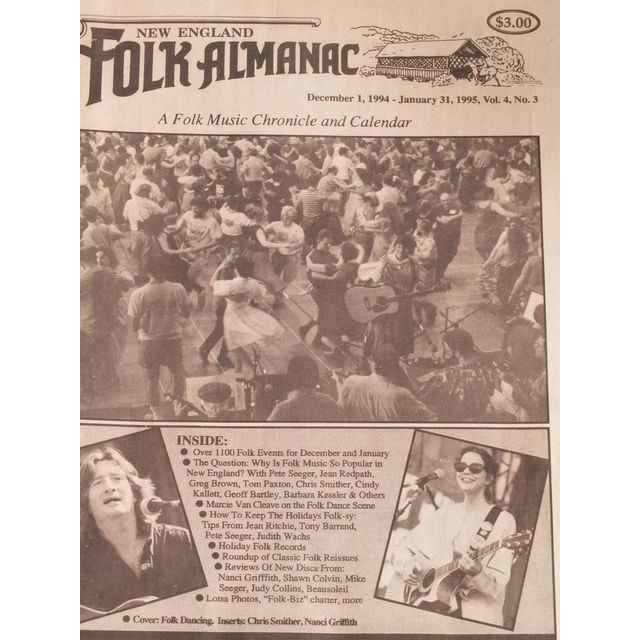 New England Folk Almanac, Vol. 4, No. 3, Dec. 1, 1994 to Jan. 31, 1995 - Image 2