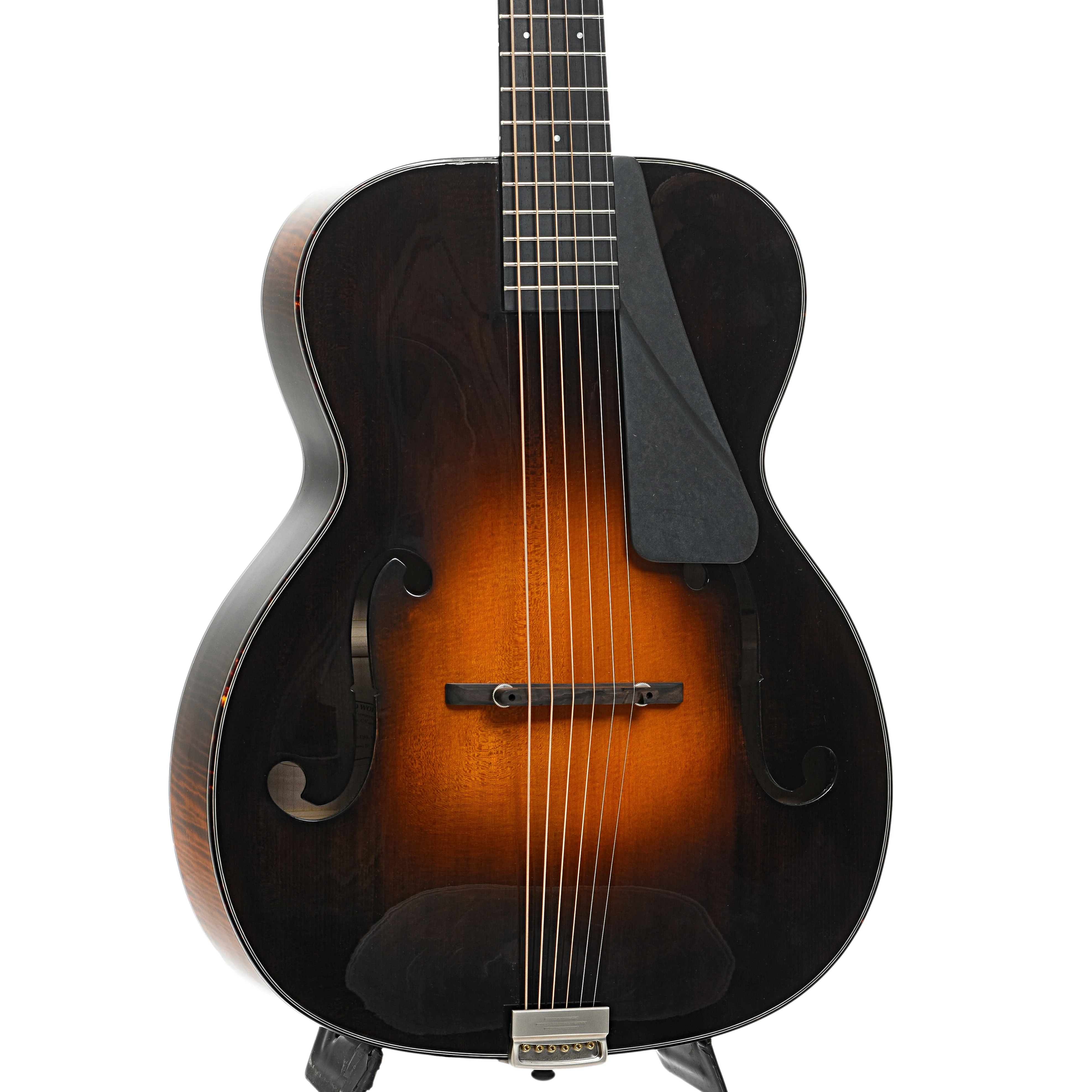Northfield The Rival Archtop Acoustic Guitar & Case, Antique Cremona Sunburst - Image 4