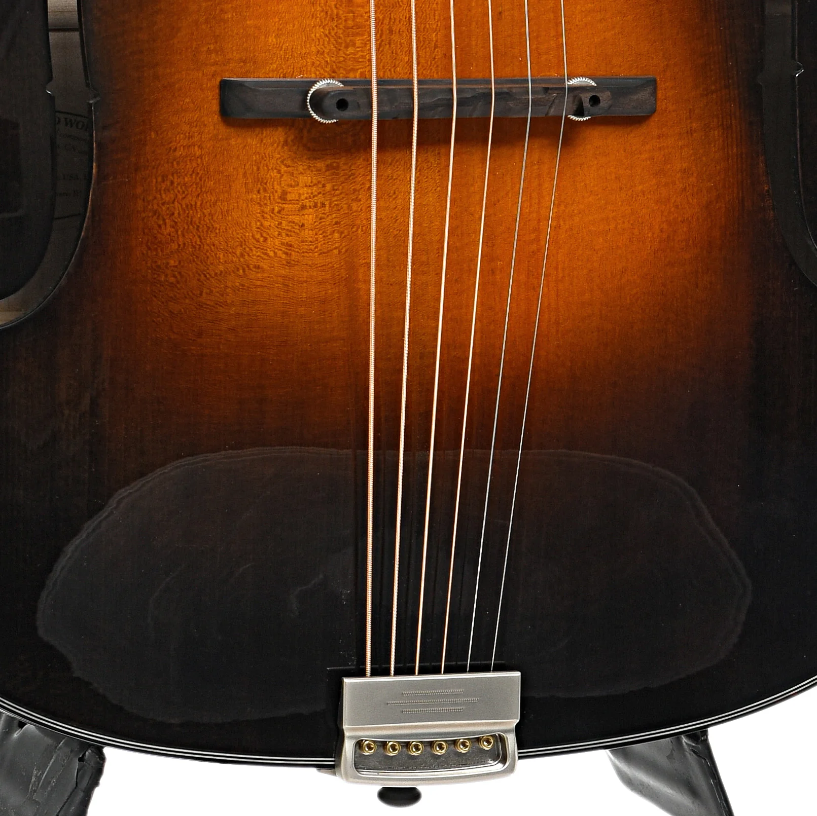 Northfield The Rival Archtop Acoustic Guitar & Case, Antique Cremona Sunburst - Image 5