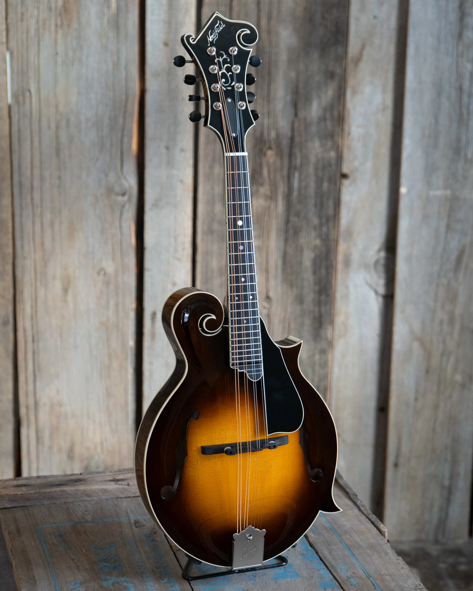 Northfield NFB-F5E Big Mon F-Style Mandolin & Case, Engelmann Top - Image 3