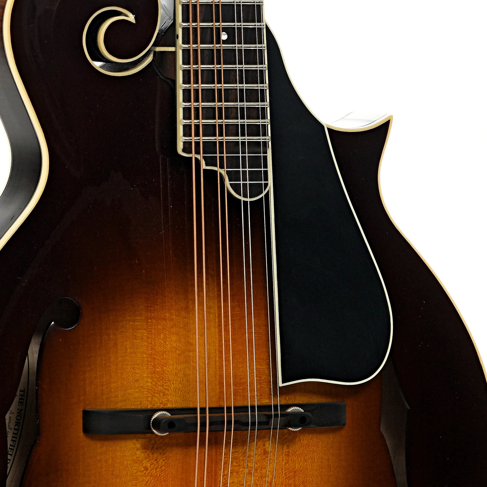 Northfield NFB-F5AWN Big Mon F-Style Mandolin & Case, Wide Nut - Image 6