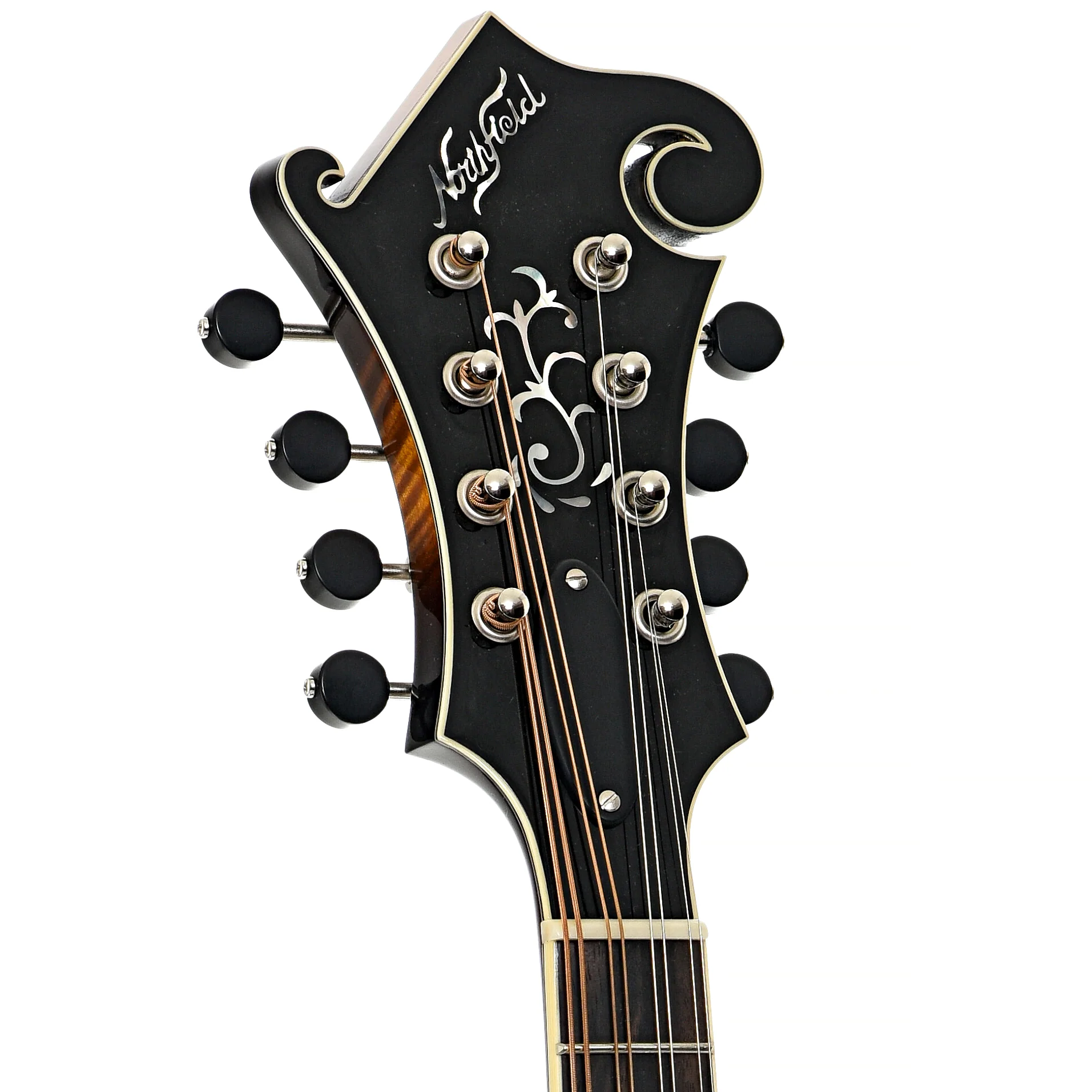 Northfield NFB-F5AWN Big Mon F-Style Mandolin & Case, Wide Nut - Image 8