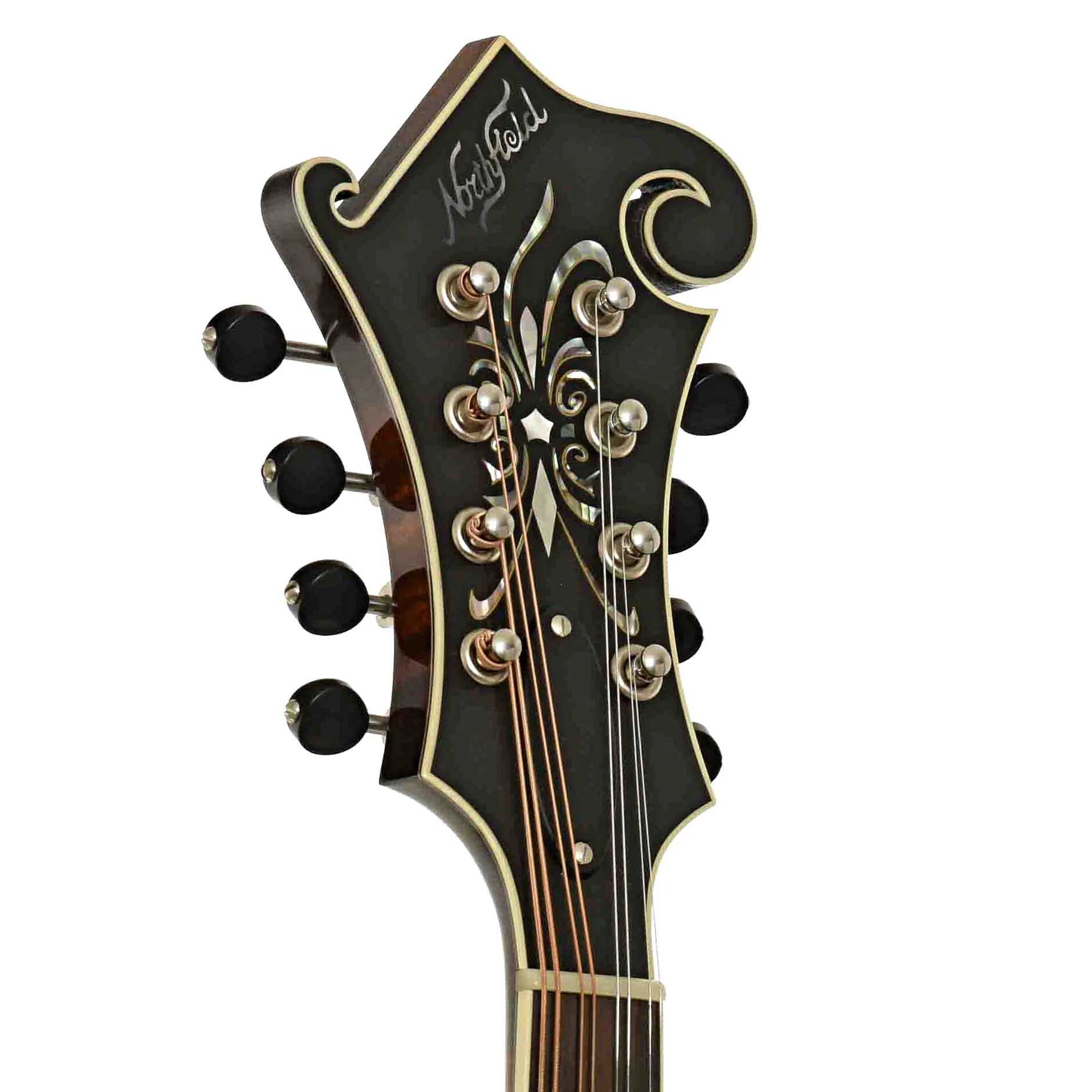 Northfield NFB-F5E Limited Edition Big Mon F-Style Mandolin & Case, Engelmann Top - Image 8