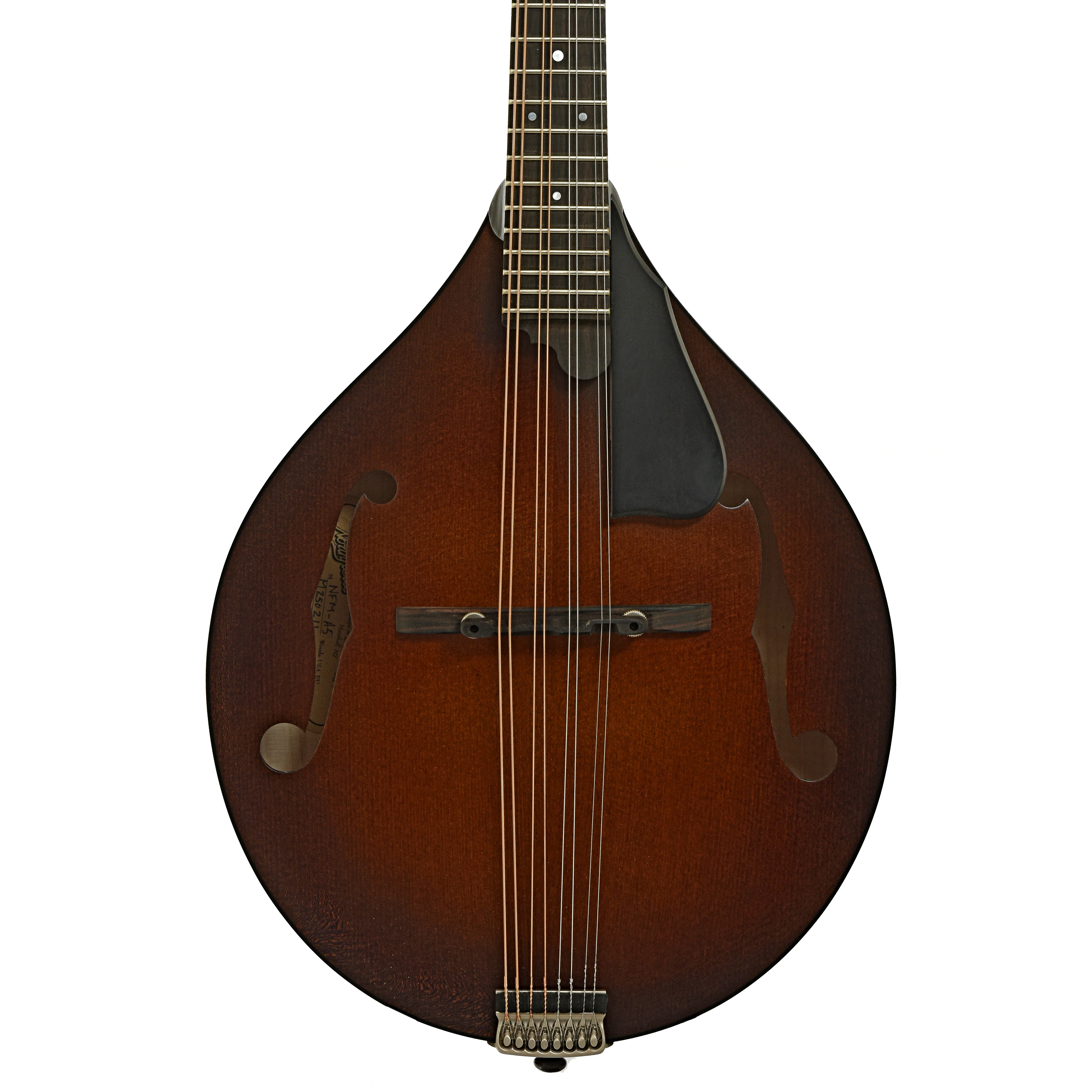 Northfield NFM-A5 Model M A-Style Mandolin & Case, Dark Leatherburst - Image 2