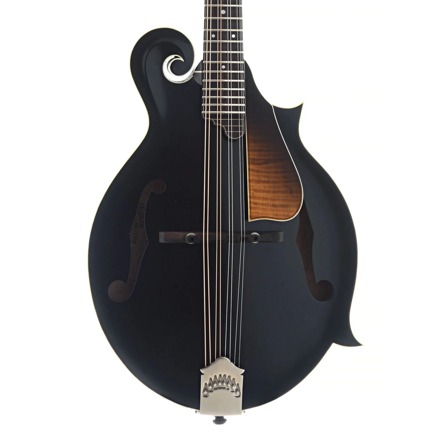 Northfield NFS-F5 S-Series F-Style Mandolin & Case, Blacktop - Image 2