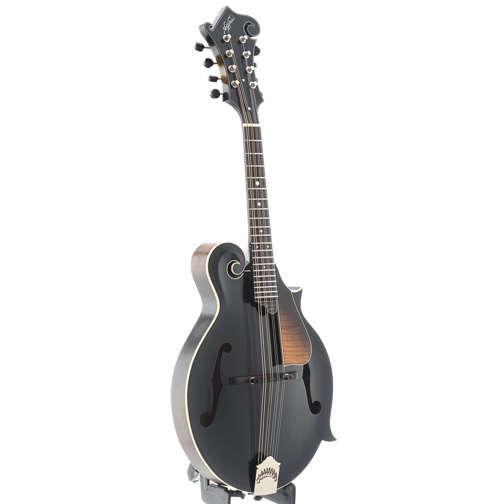 Northfield NFS-F5 S-Series F-Style Mandolin & Case, Blacktop - Image 5