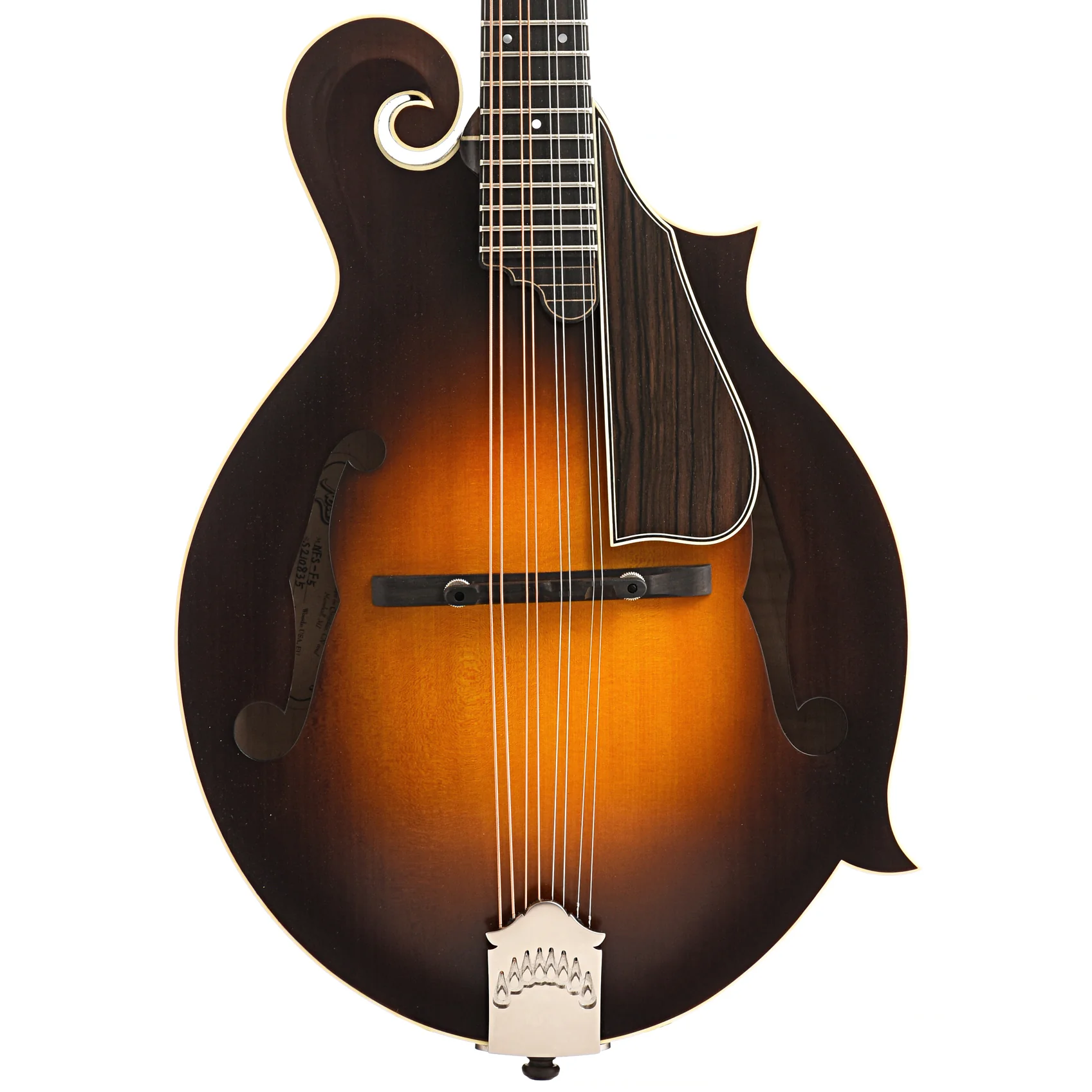 Northfield NFS-F5 S-Series F-Style Mandolin & Case, Sunburst - Image 14