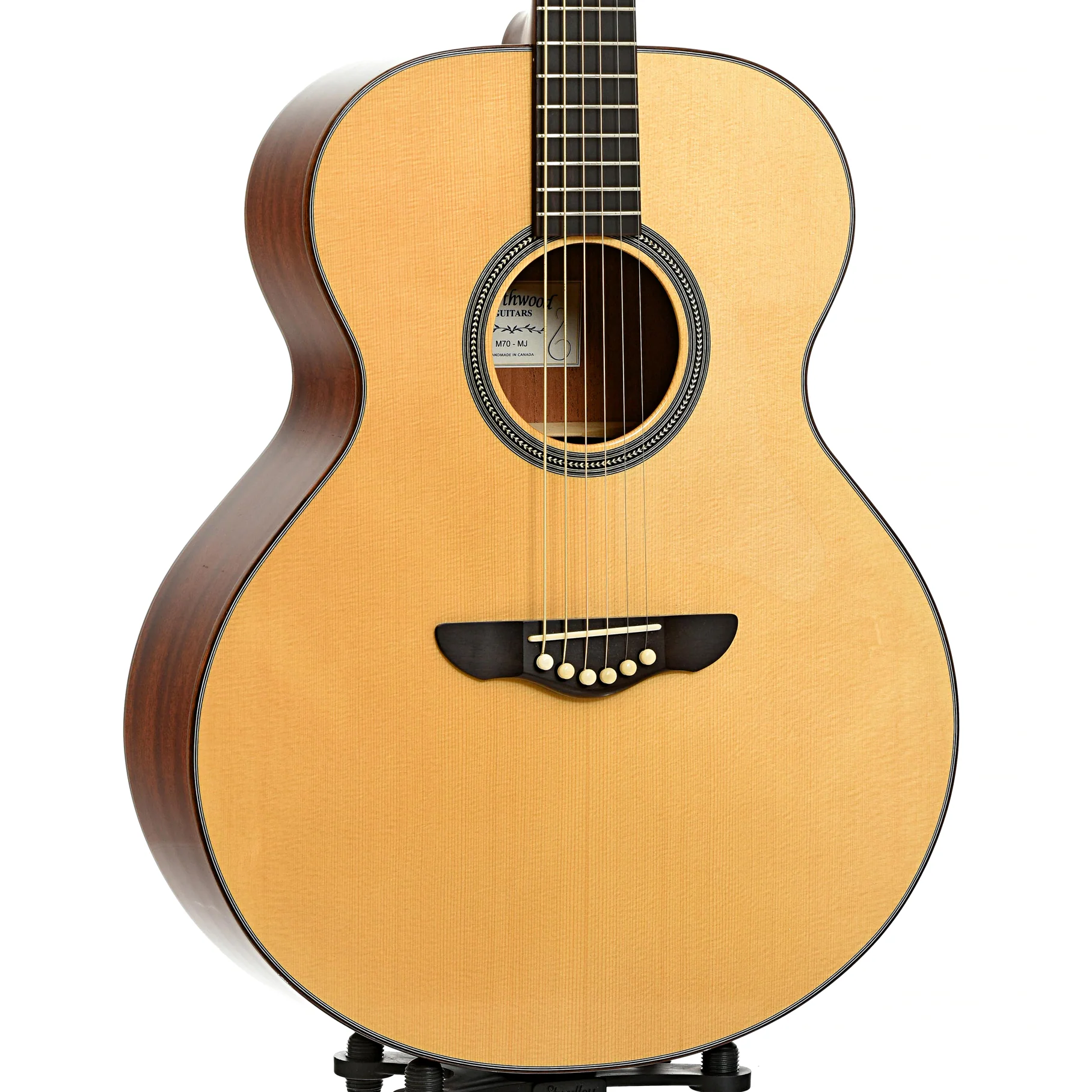 Northwood M70-MJ Acoustic Guitar (c.2012) - Image 4