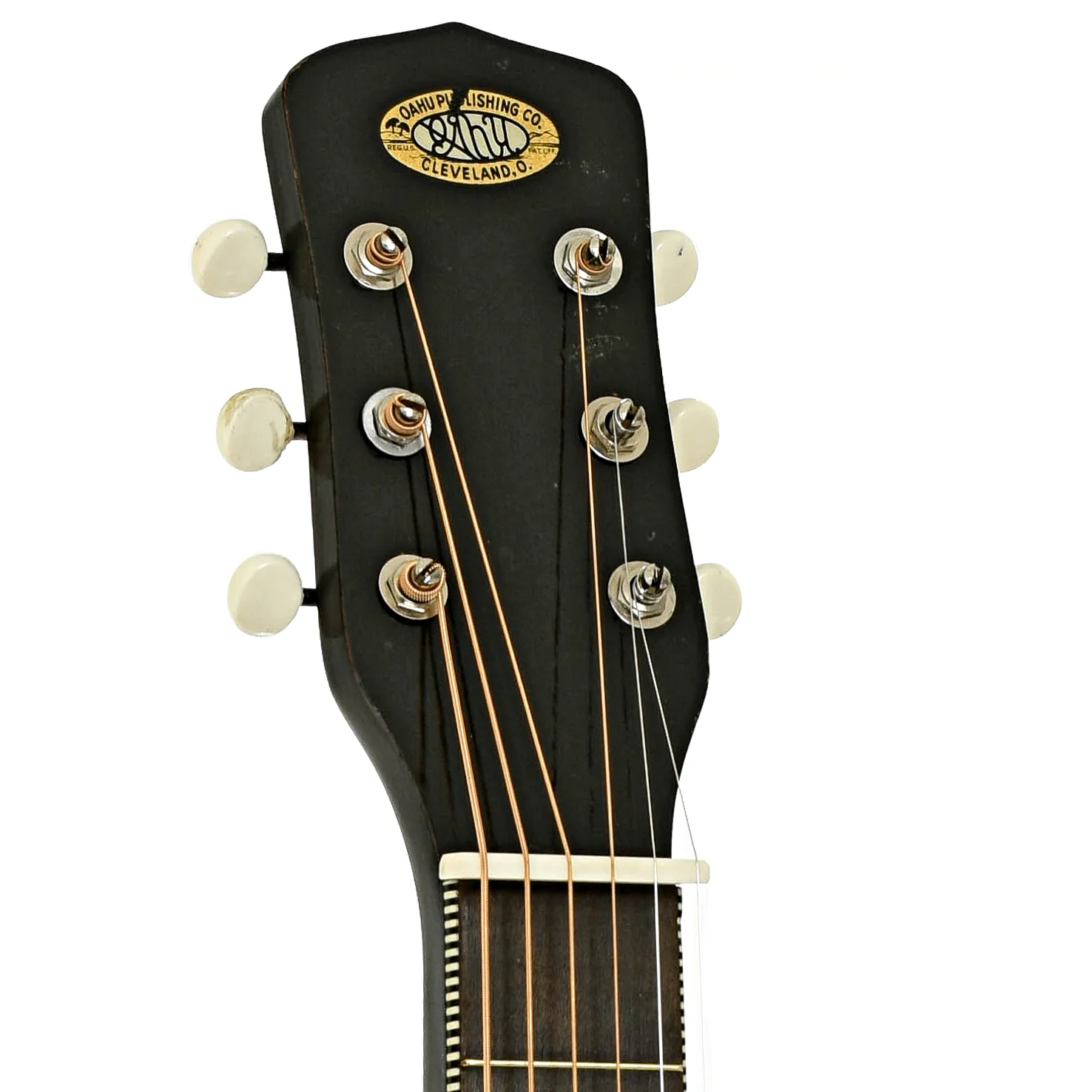 Oahu Model 65K Melodier Hawaiian Squareneck Guitar (1942) - Image 8