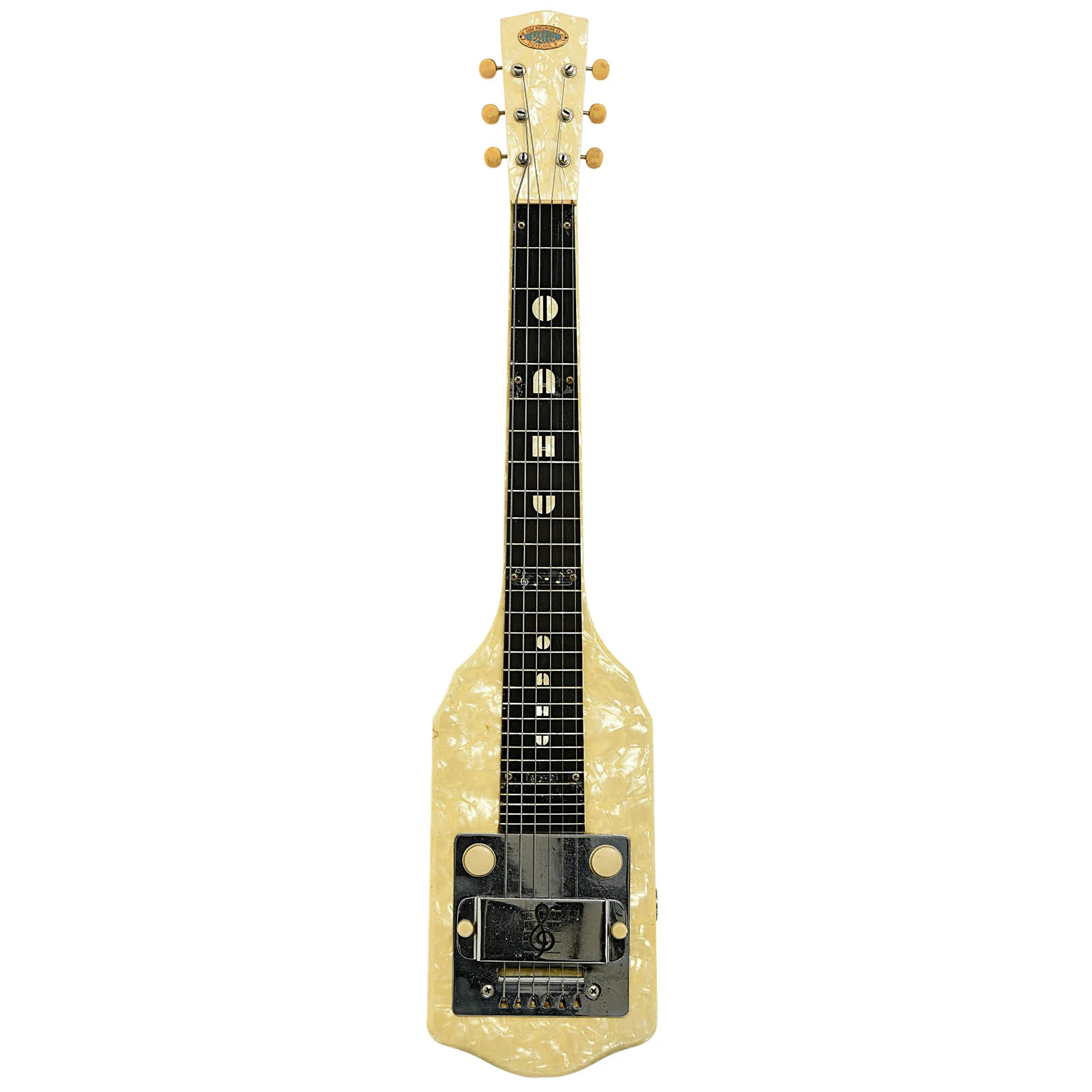 Oahu "Symphony in White" Lap Steel (1962) - Image 12