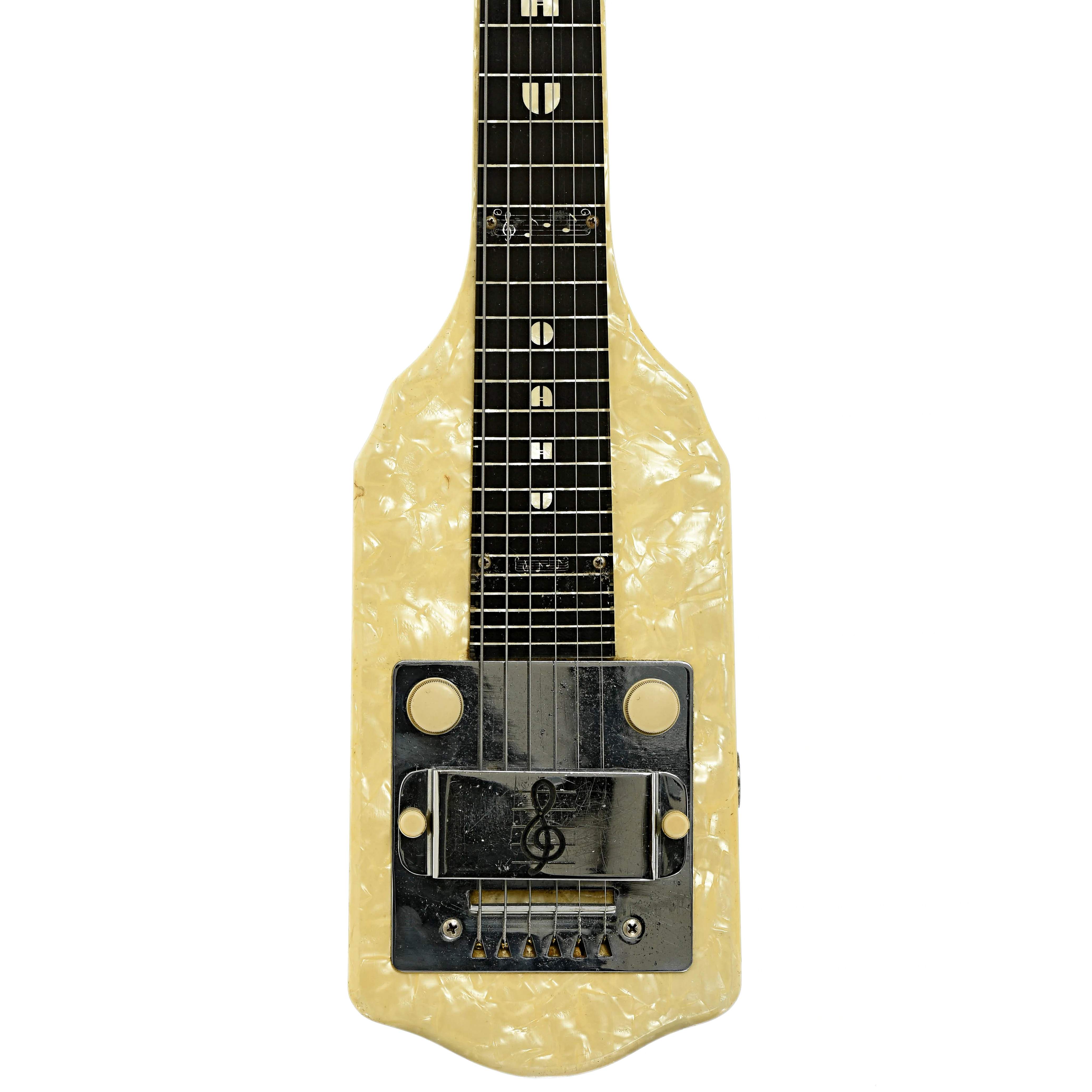 Oahu "Symphony in White" Lap Steel (1962) - Image 2