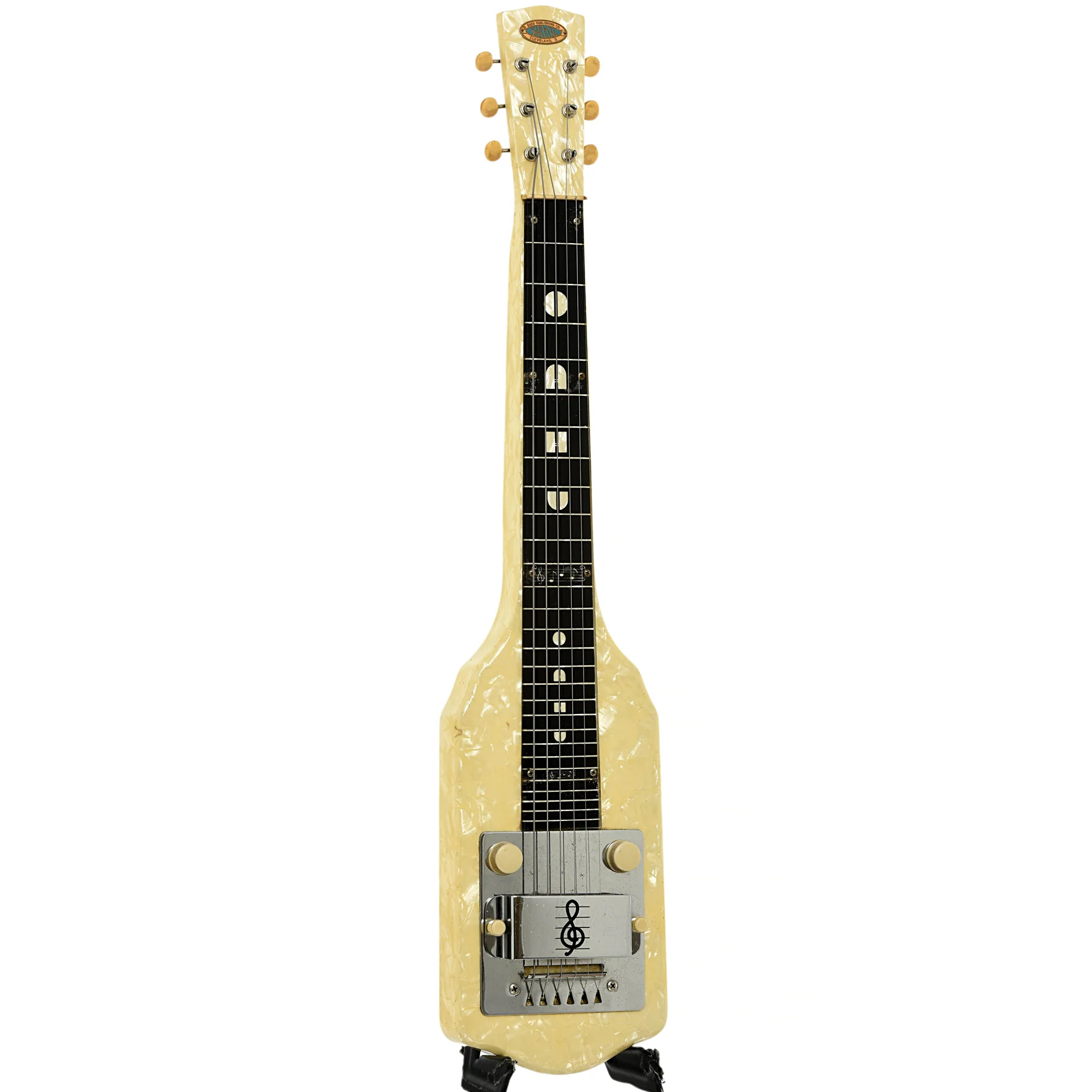 Oahu "Symphony in White" Lap Steel (1962) - Image 3