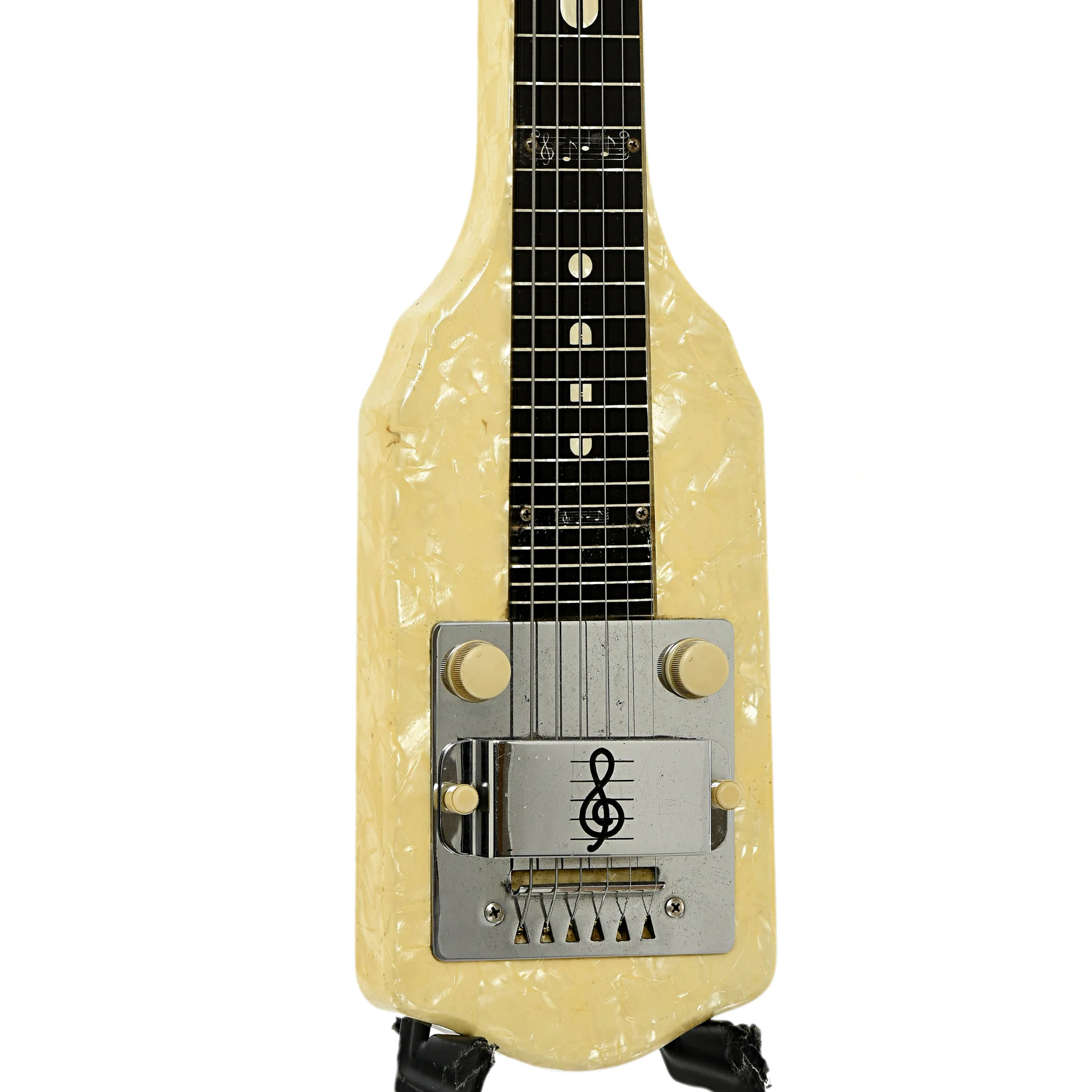 Oahu "Symphony in White" Lap Steel (1962) - Image 4