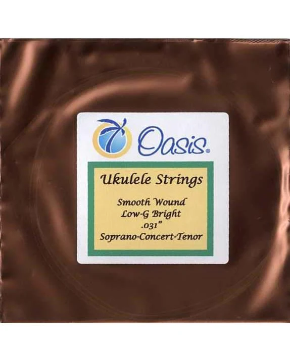 Oasis UKE-4SB Single Uke String, Smooth Wound Bright 4th - Image 2
