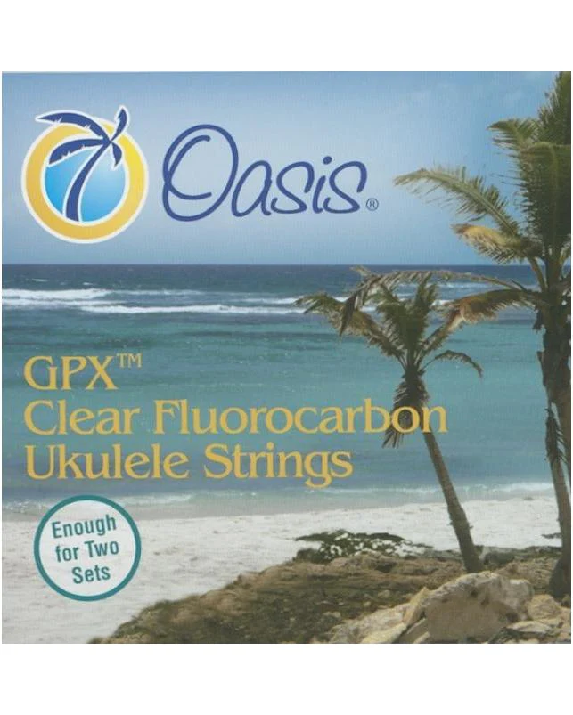 Oasis UKE-8001F Bright Low G Uke Set, All Fluorocarbon Strings - Image 2