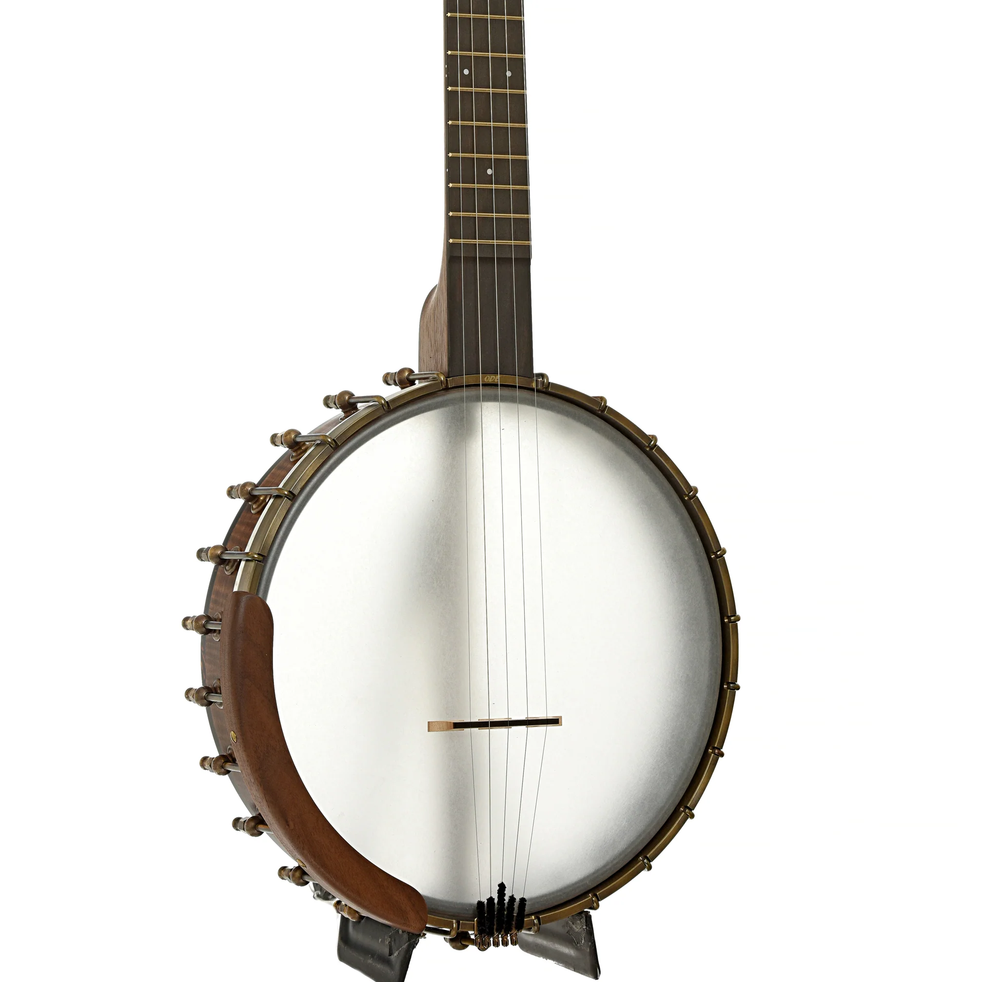 Ode Magician 11in Walnut Openback Banjo & Gigbag