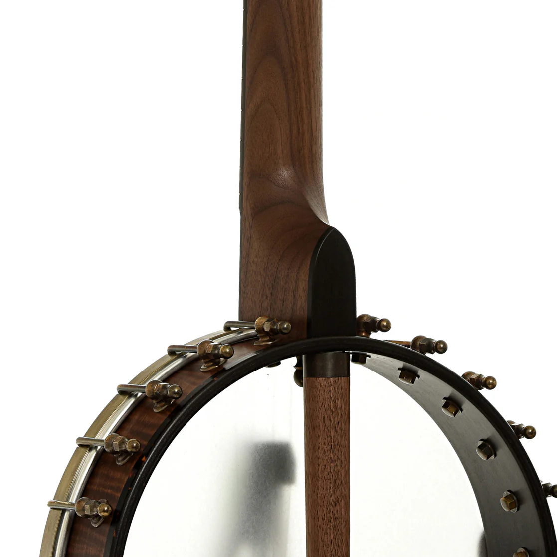 Ode Magician 11in Walnut Openback Banjo & Gigbag - Image 10