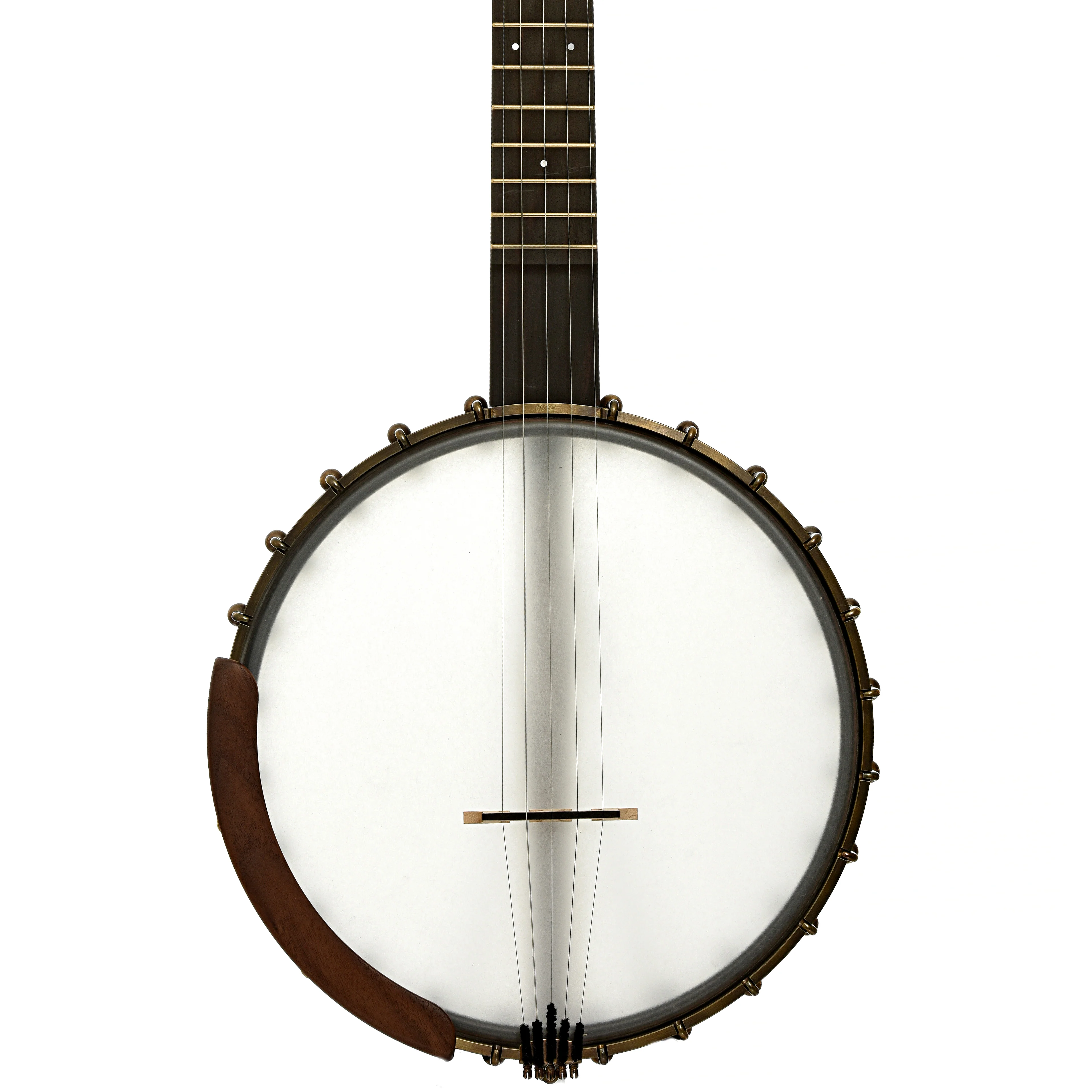 Ode Magician 11in Walnut Openback Banjo & Gigbag - Image 4