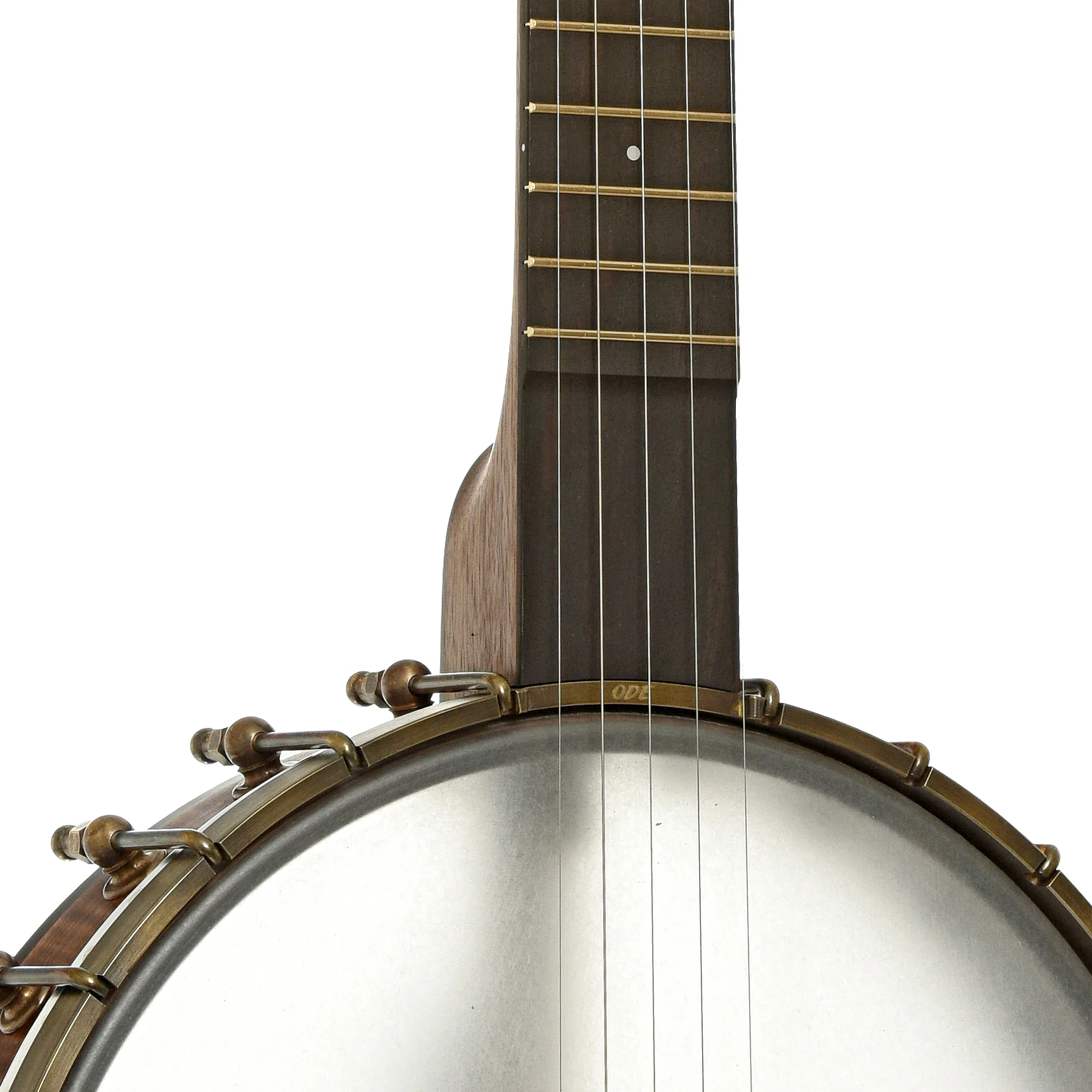 Ode Magician 11in Walnut Openback Banjo & Gigbag - Image 6