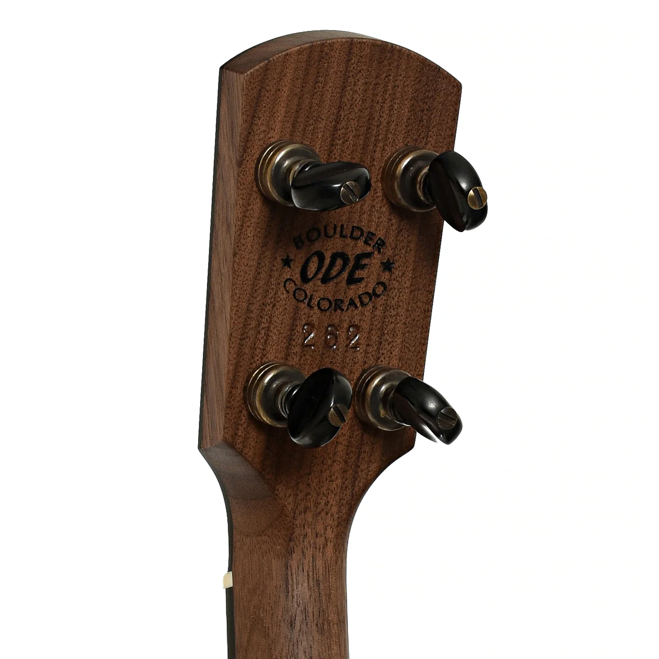 Ode Magician 11in Walnut Openback Banjo & Gigbag - Image 9