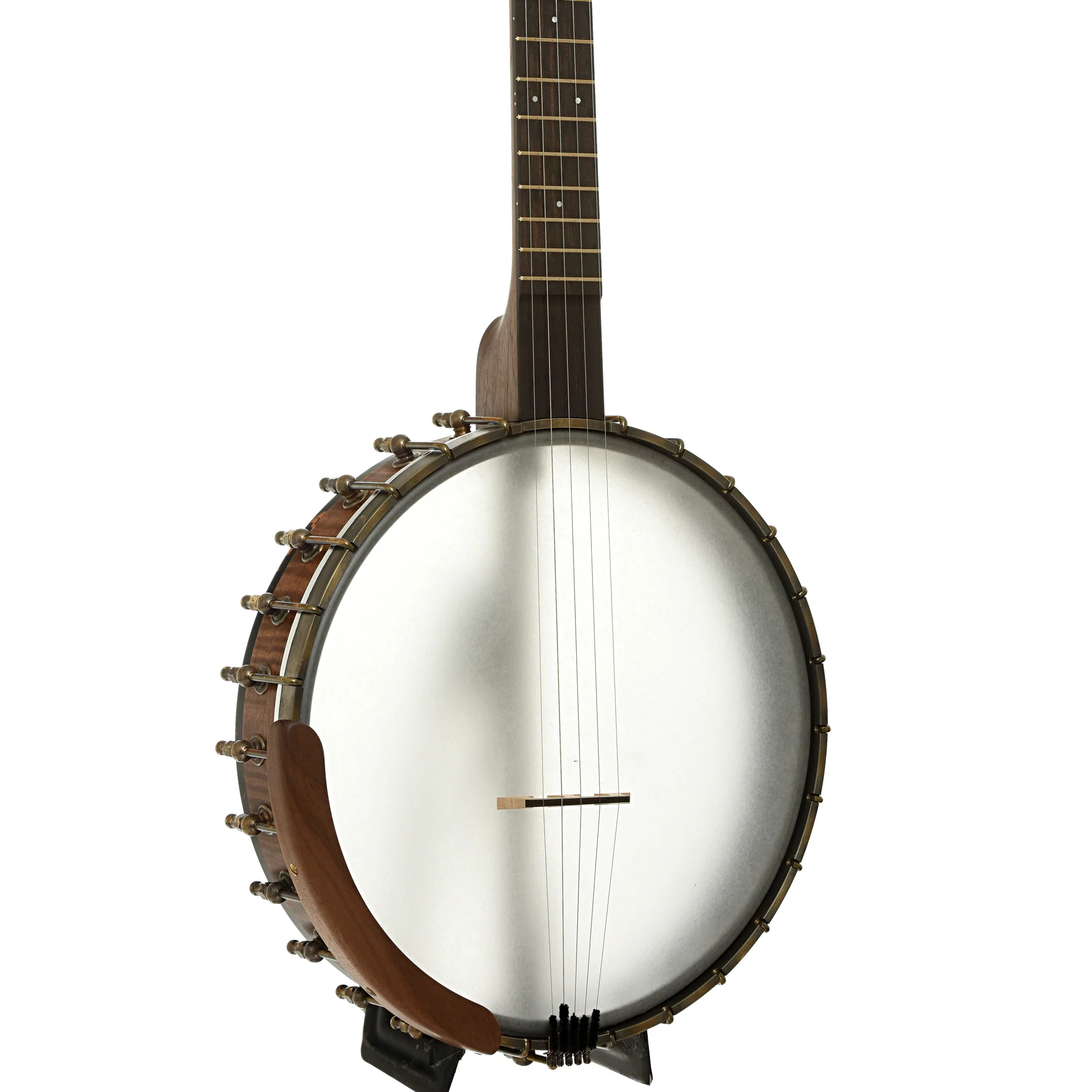 Ode Magician 12in Walnut Openback Banjo & Gigbag