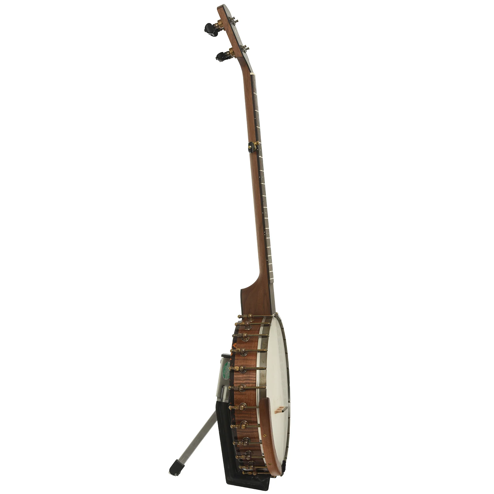 Ode Magician 12in Walnut Openback Banjo & Gigbag - Image 14