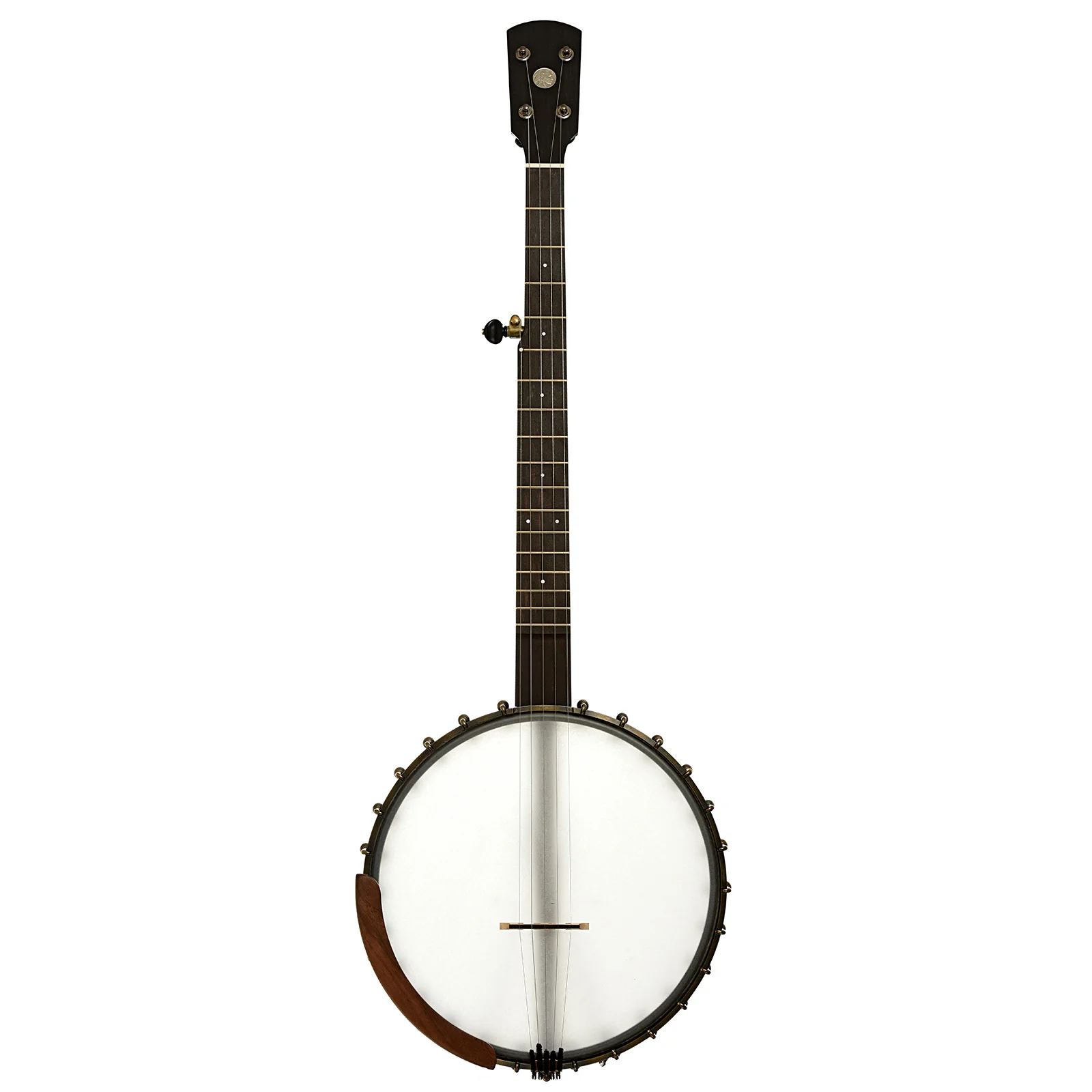 Ode Magician 12in Walnut Openback Banjo & Gigbag - Image 16