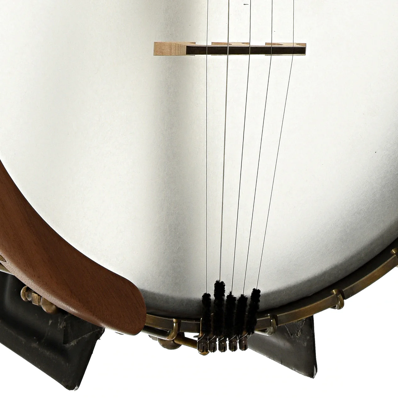 Ode Magician 12in Walnut Openback Banjo & Gigbag - Image 5