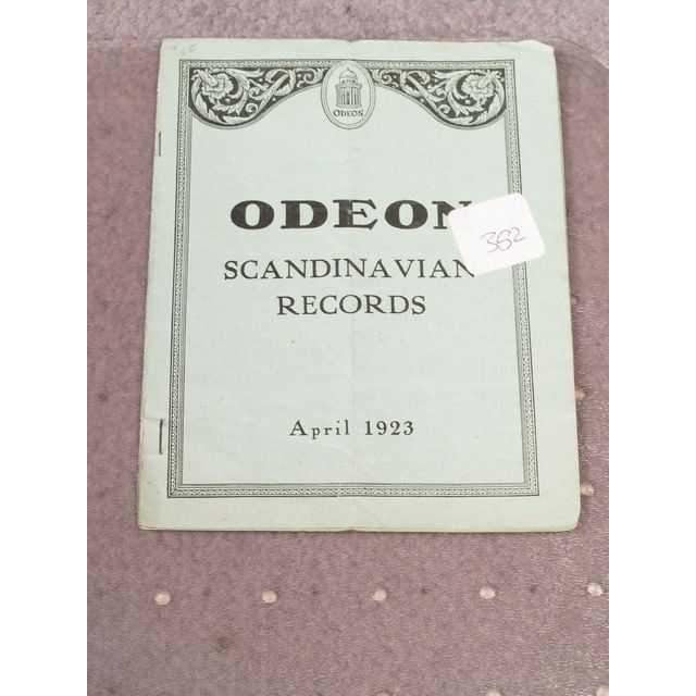 Odeon Scandinavian Records Catalog - Image 2