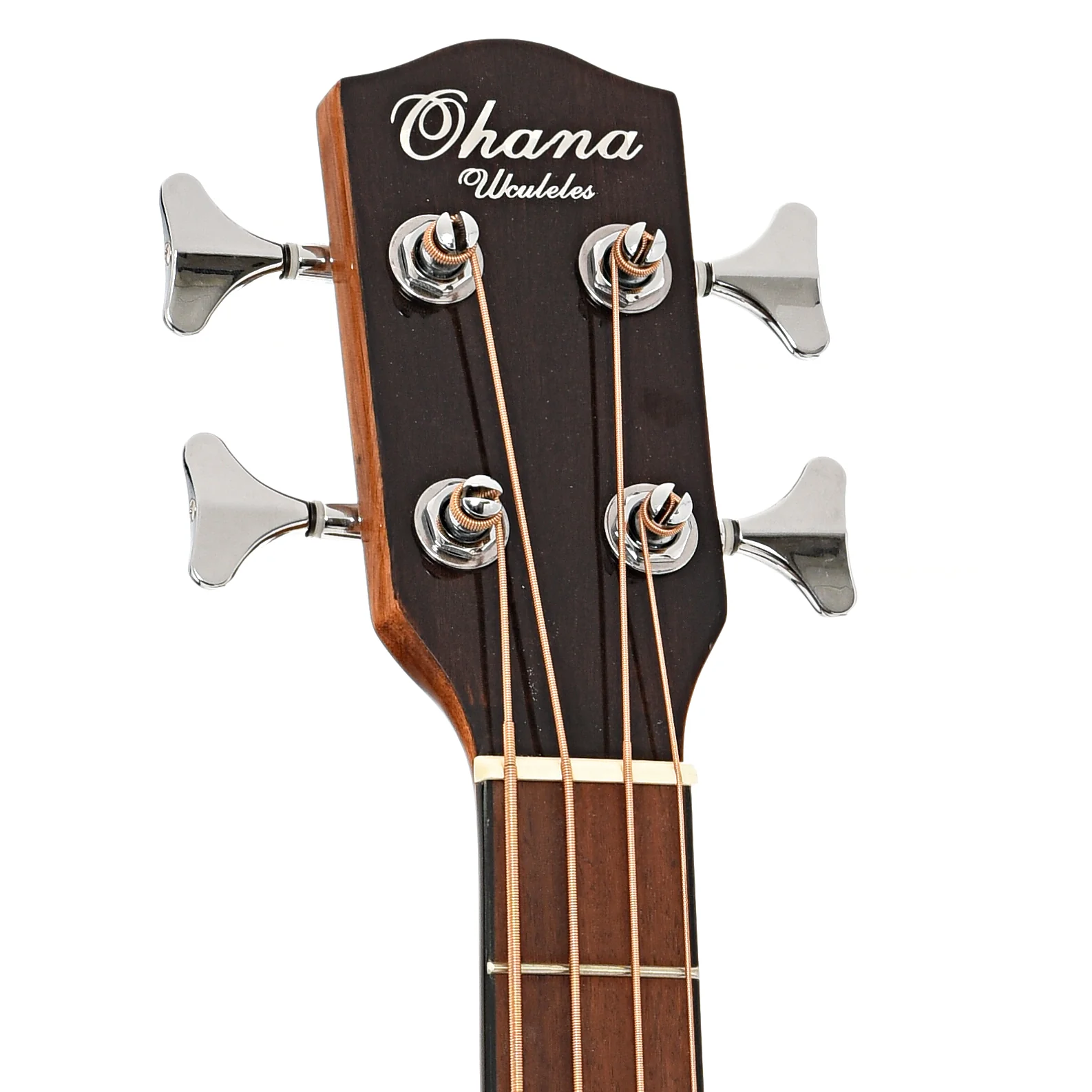 Ohana OBU-22 Acoustic-Electric Bass Ukulele (2021) - Image 8