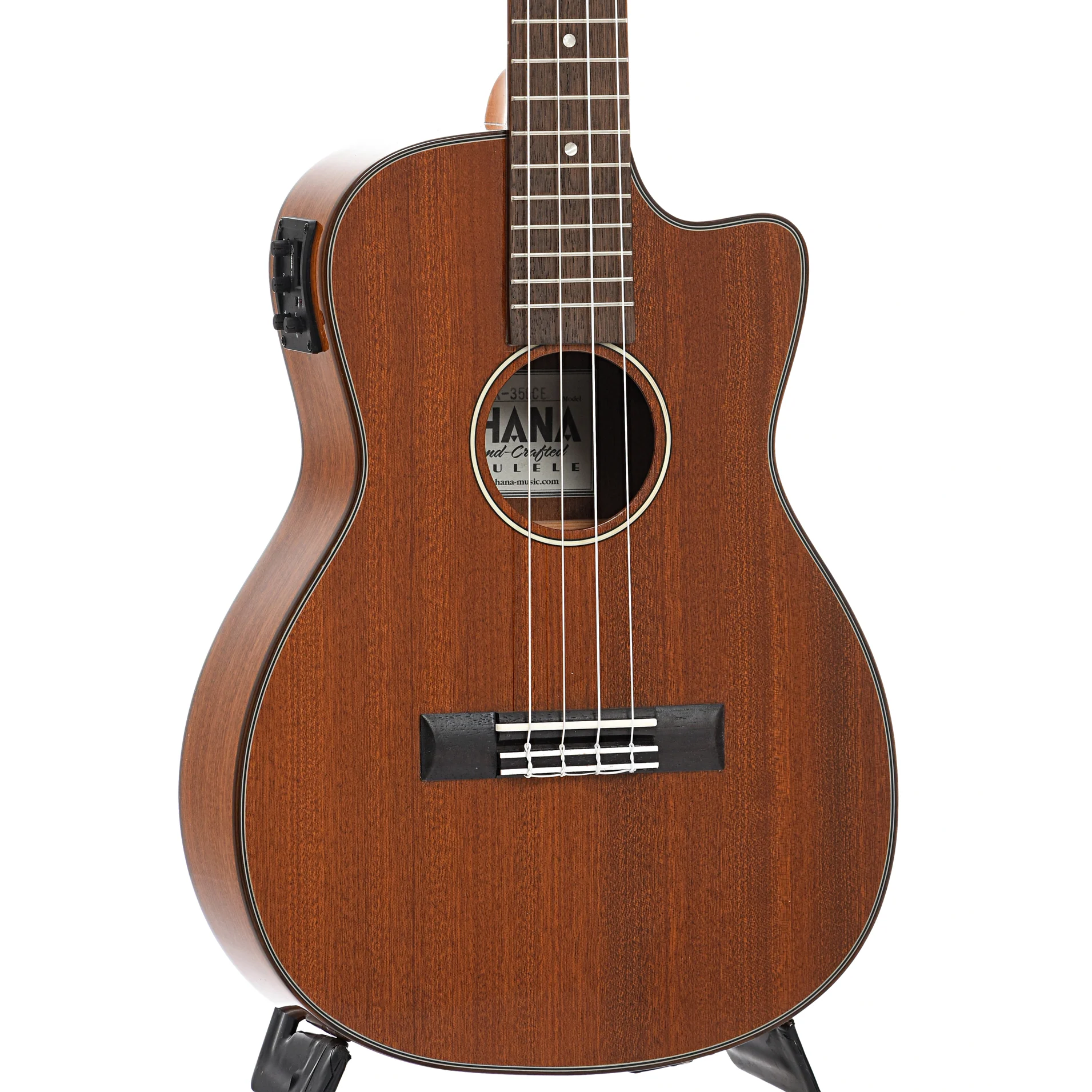 Ohana BK-35GCE Baritone Ukulele with Pickup - Image 4